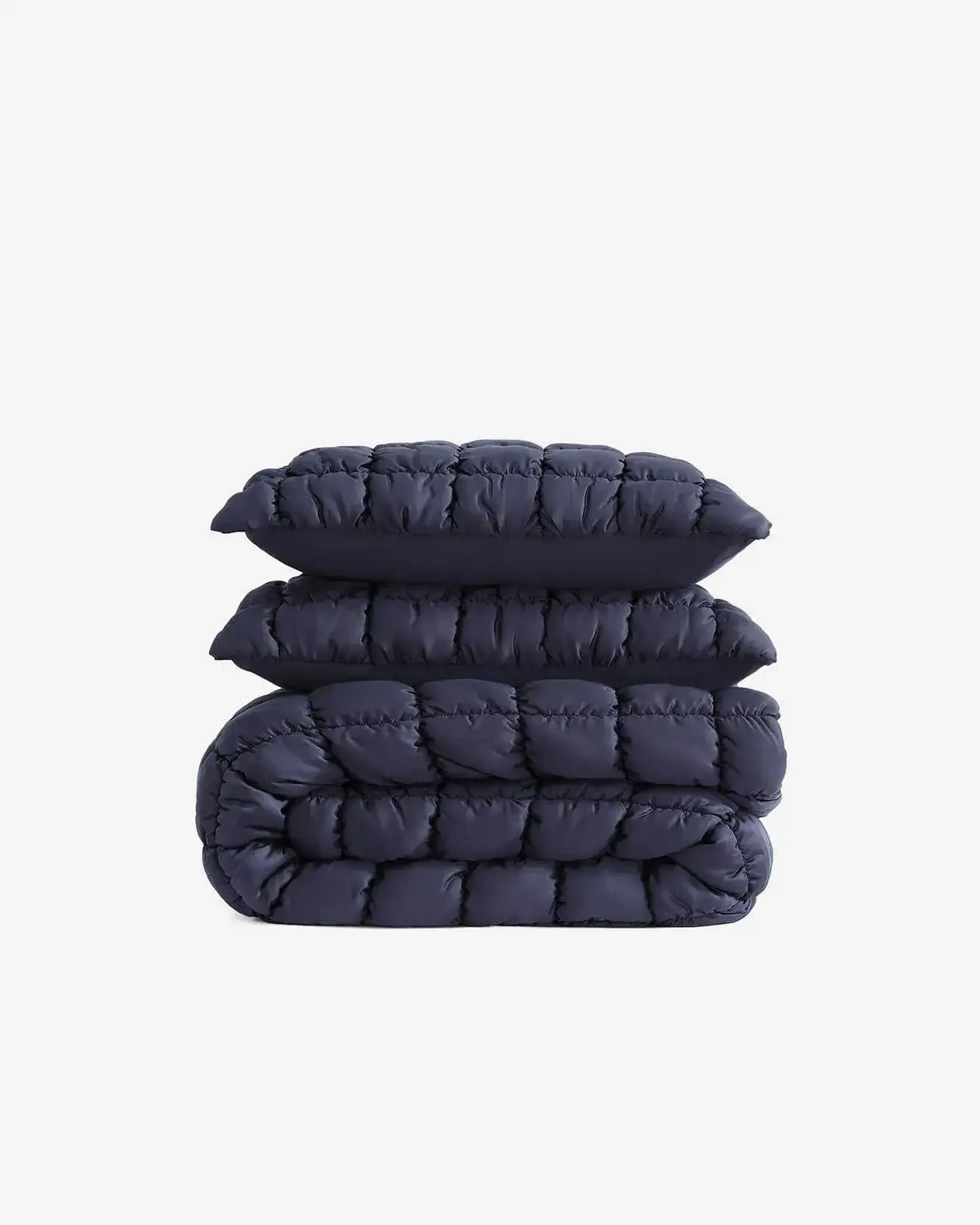 Silky Lyocell Puff Comforter Bundle