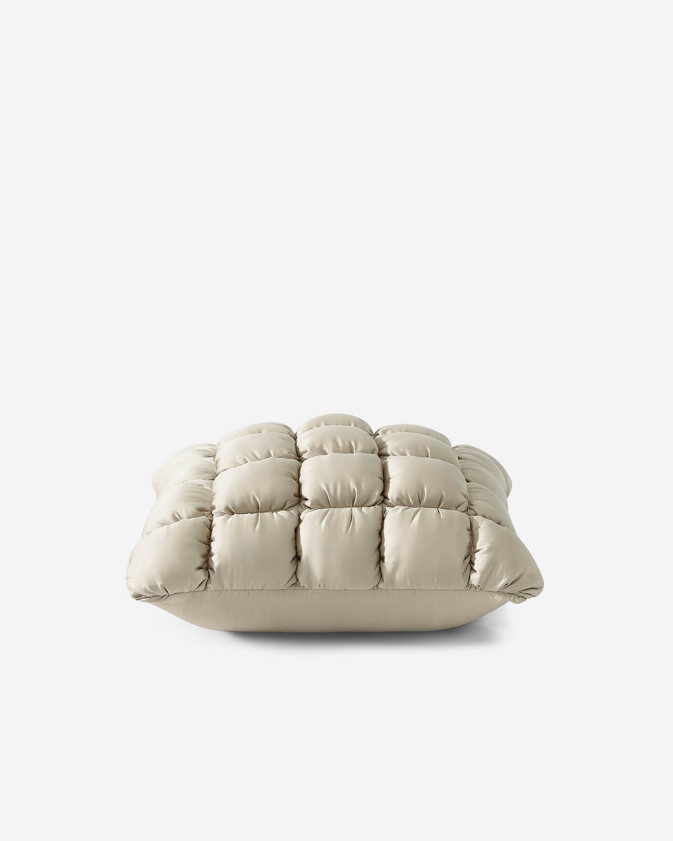 Silky Lyocell Puff Throw Pillow