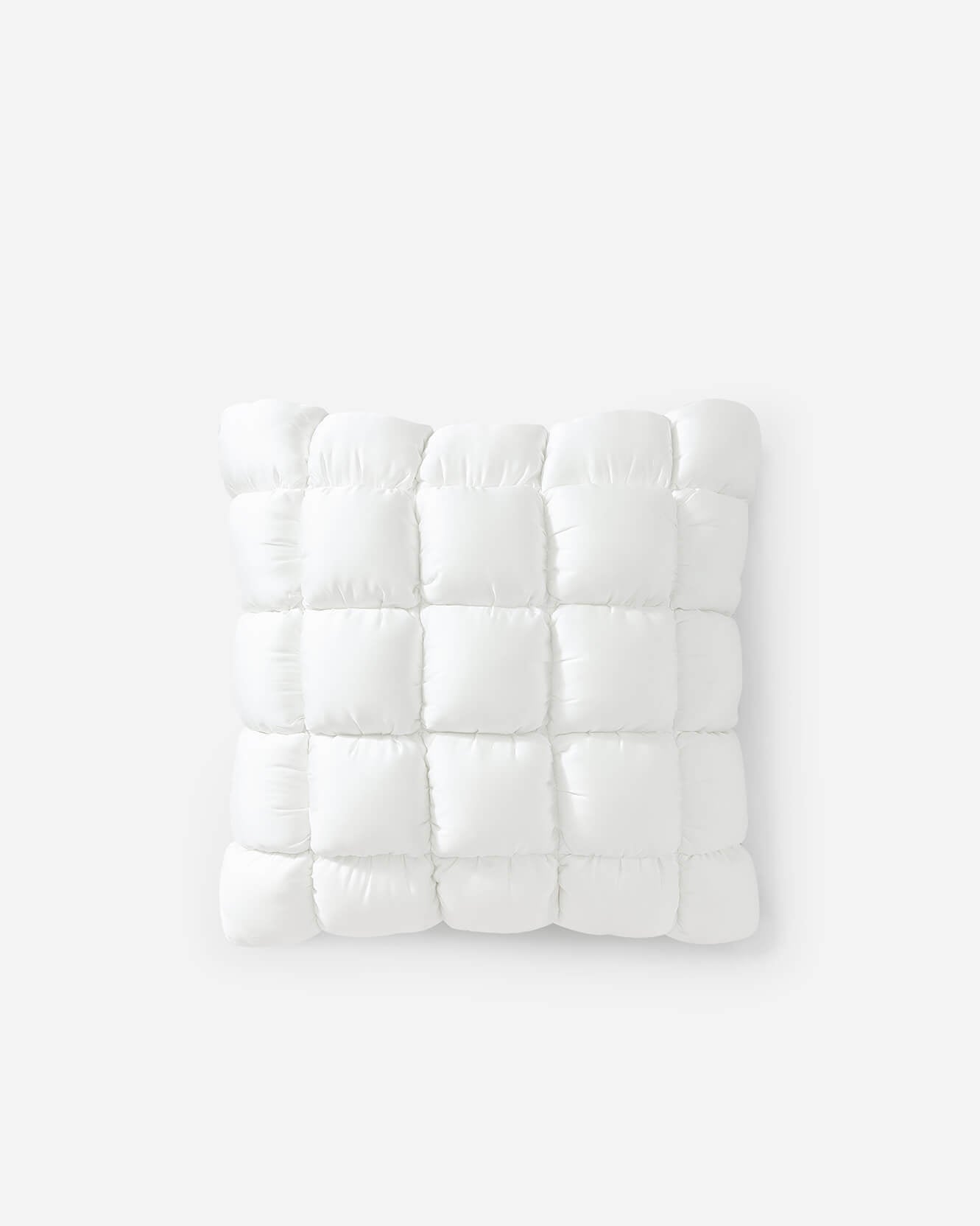 Silky Lyocell Puff Throw Pillow