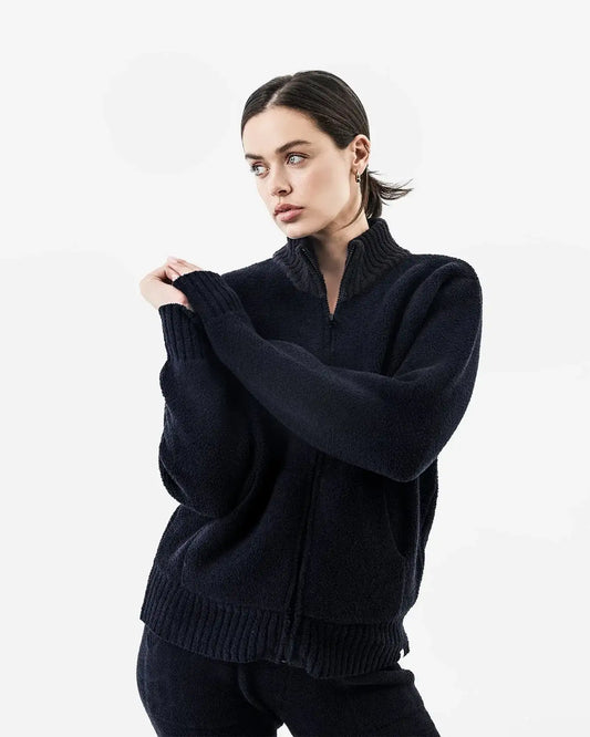 Snug Lite Mock Neck Zip-Up