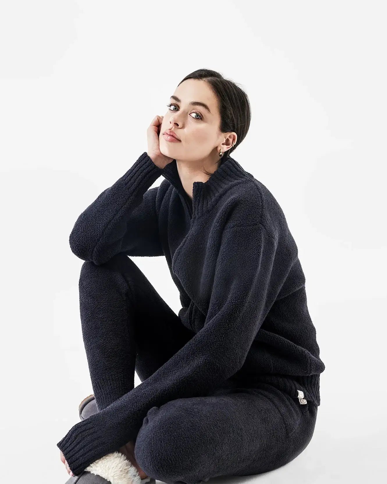 Snug Lite Mock Neck Zip-Up