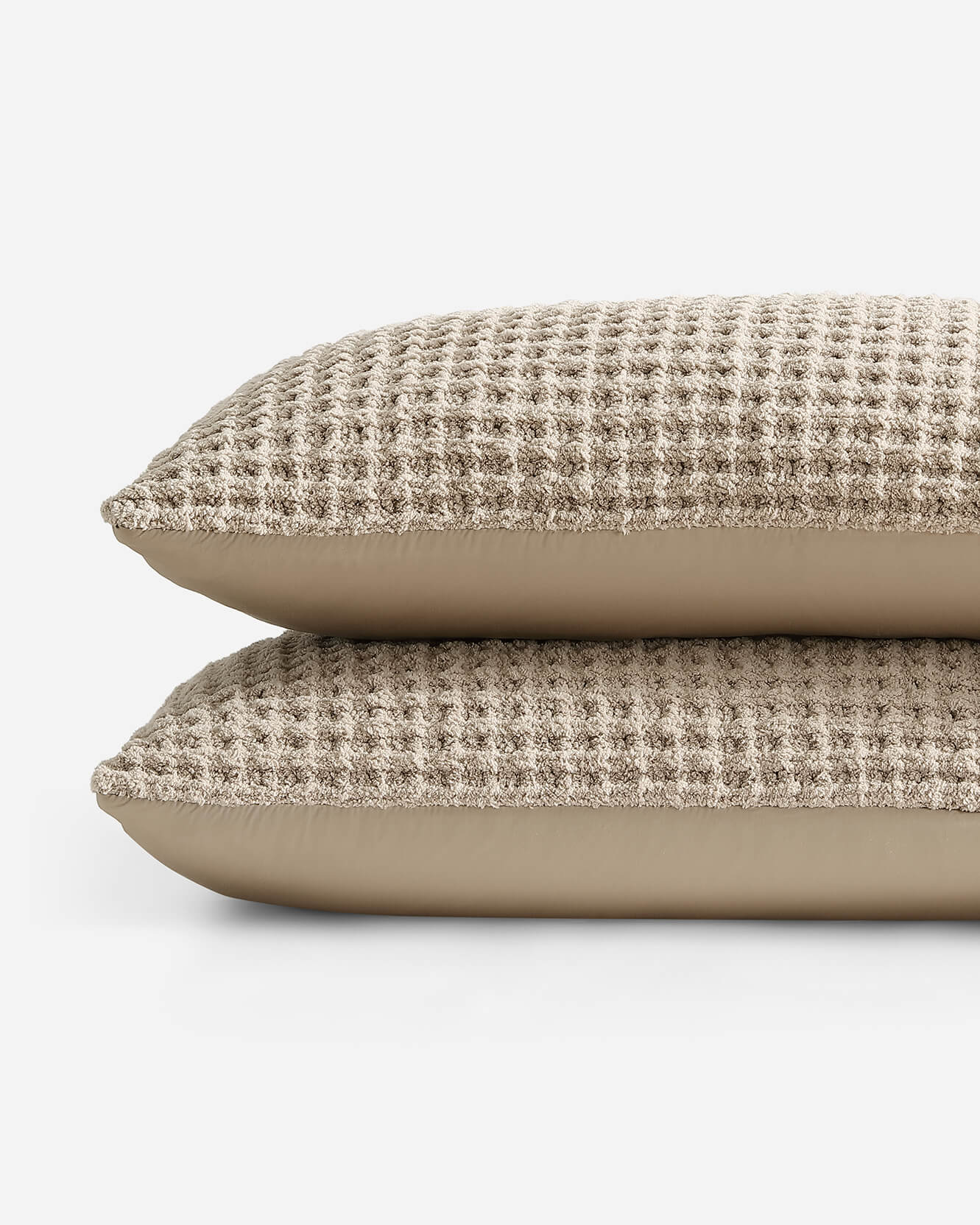 Snug Waffle + Bamboo Viscose Sham Set