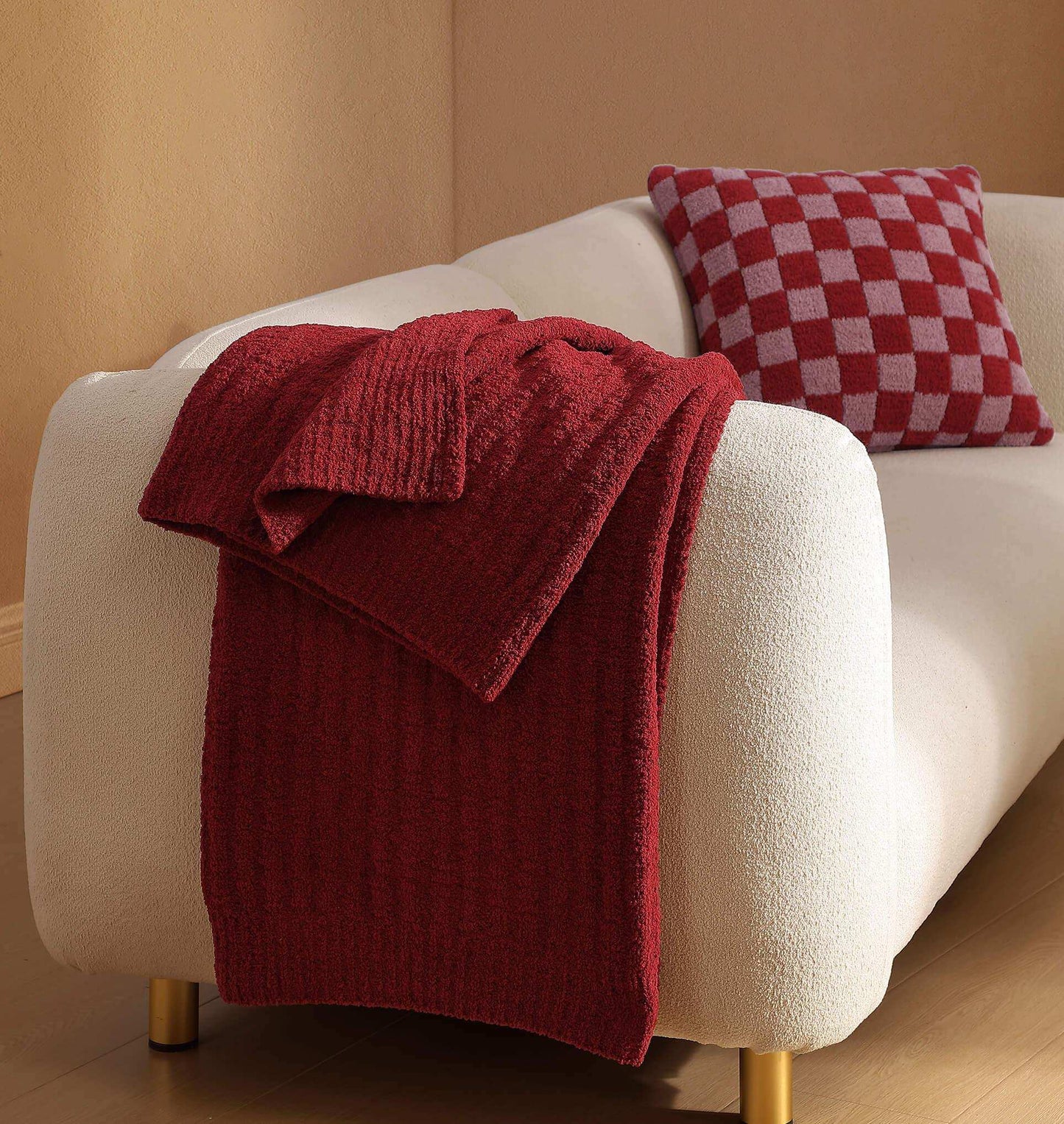 Checkerboard Throw Pillow