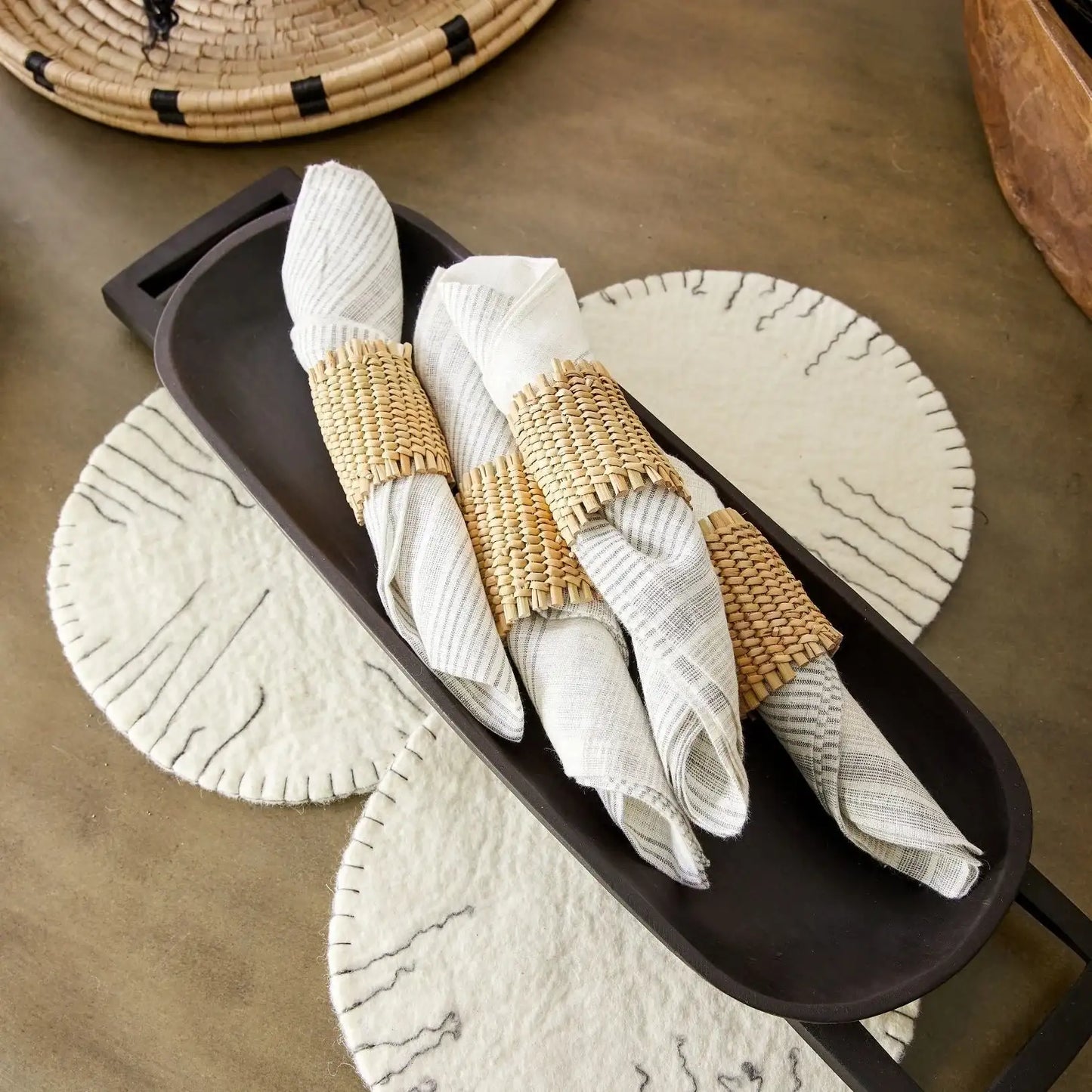 Xhosa Napkin Holders - Set of 4