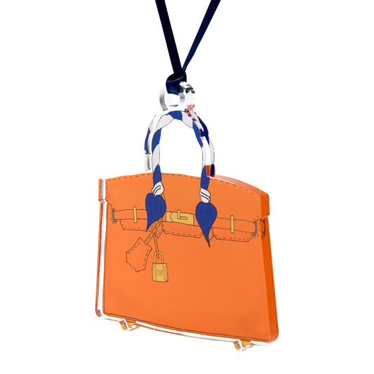B Bag Acrylic Ornament