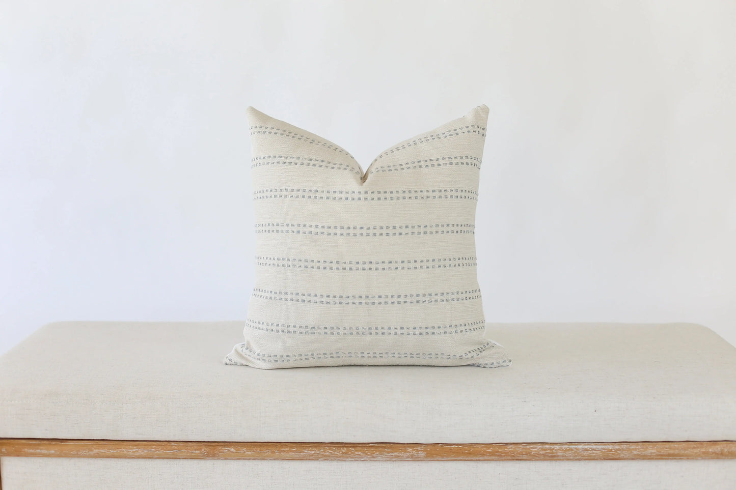 Tatum Blue Throw Pillow