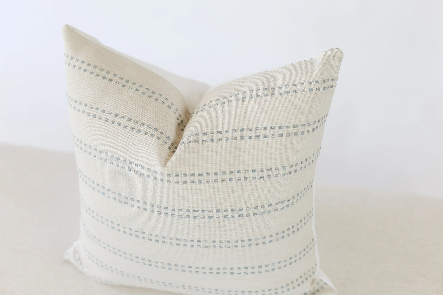 Tatum Blue Throw Pillow