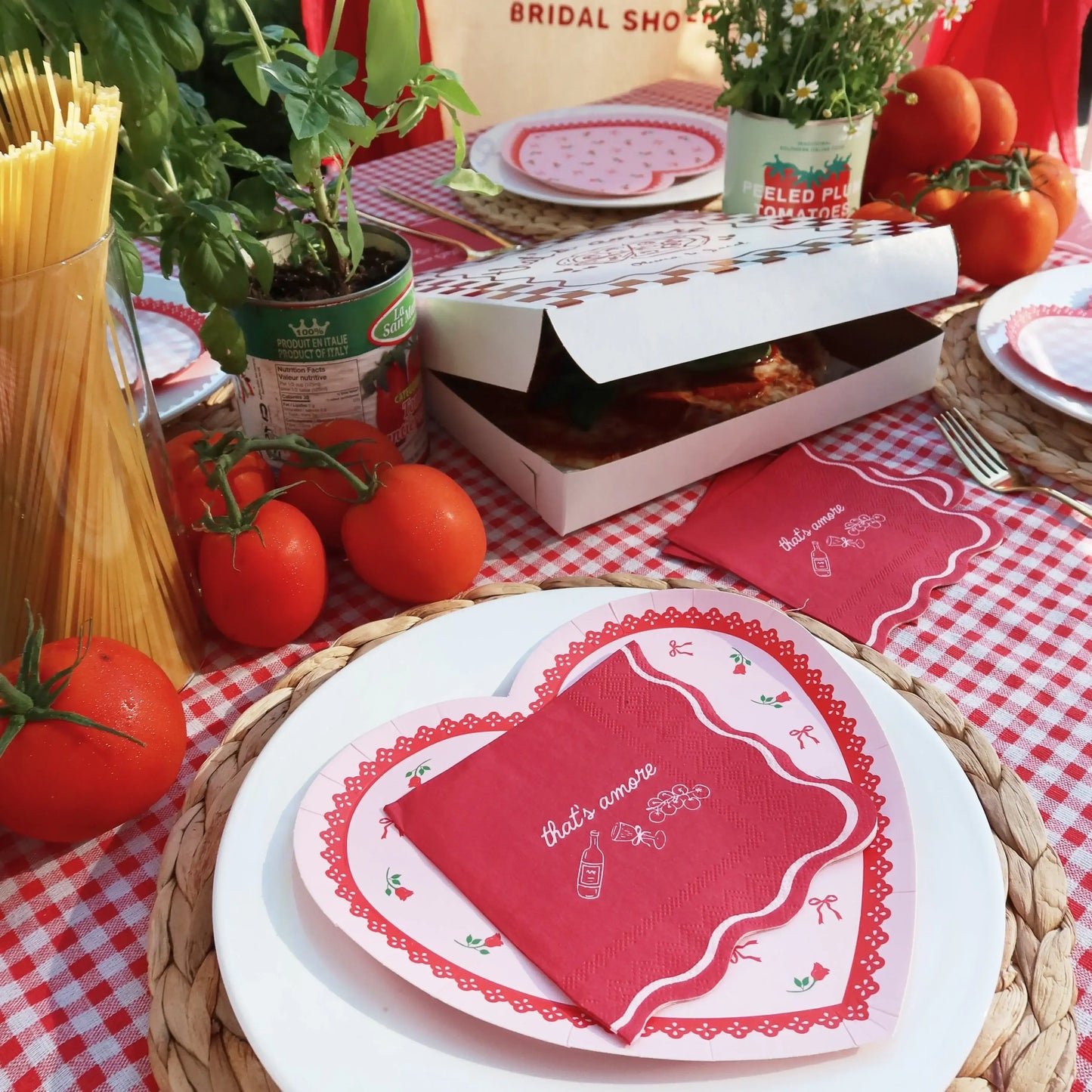 That’s Amore – Bridal Shower Cocktail Napkins