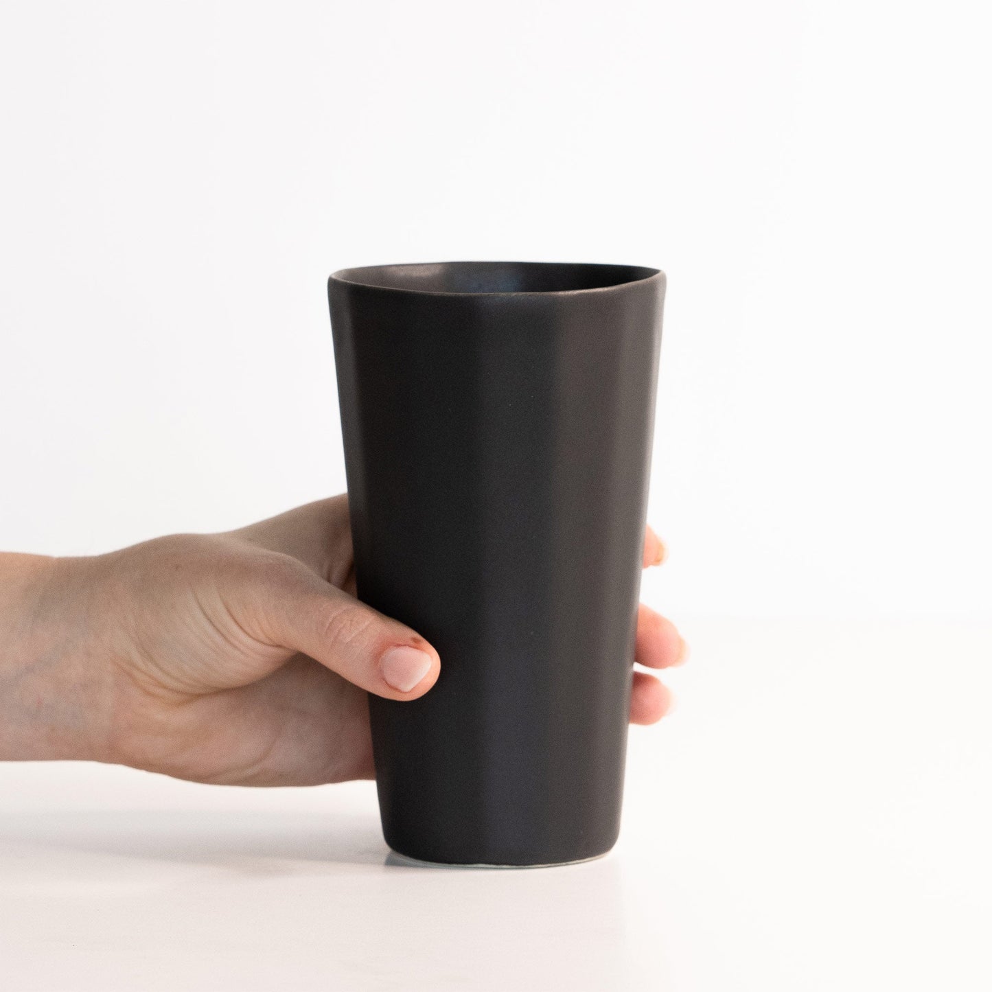 Handmade Porcelain Pint Cup