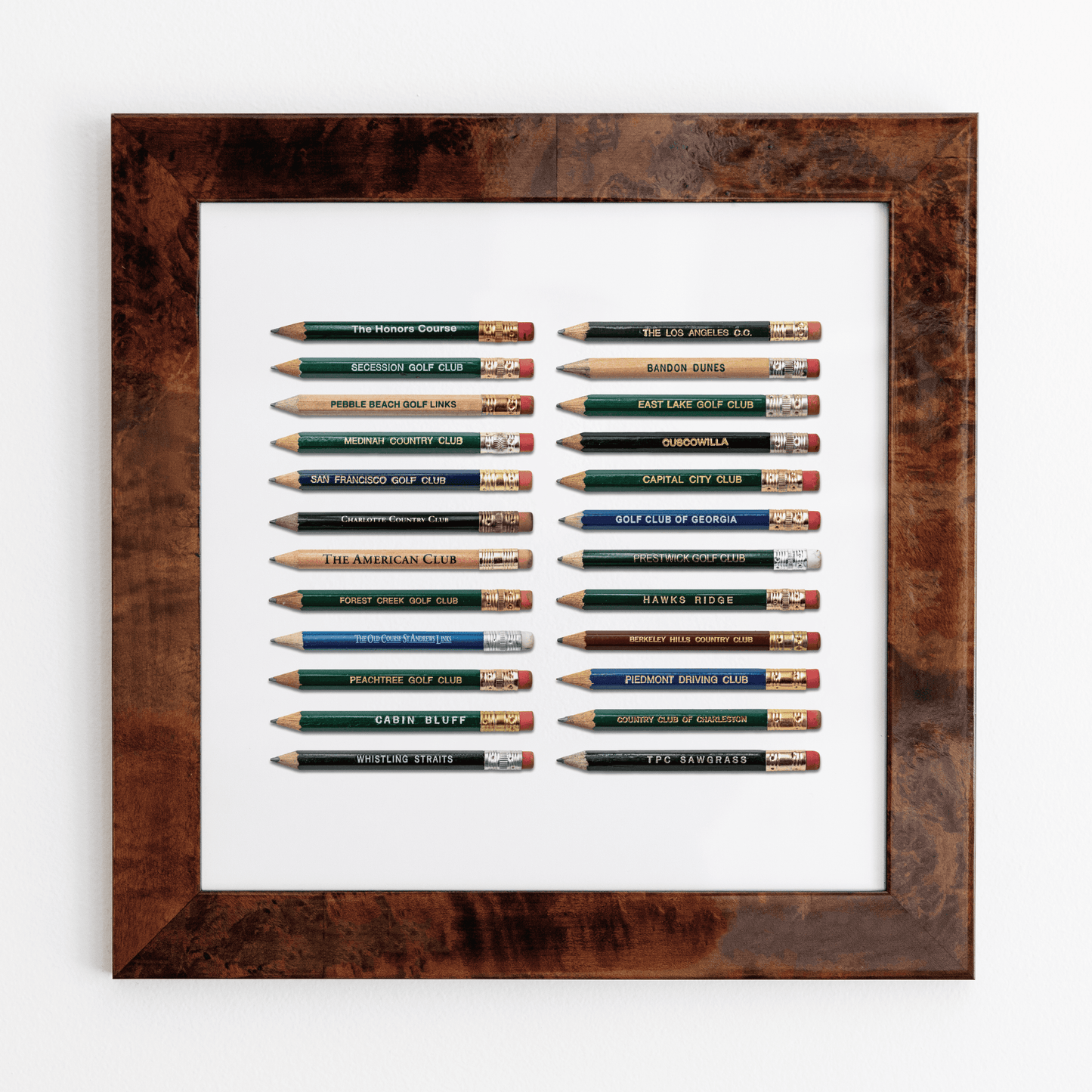 The Golf Pencil Collection