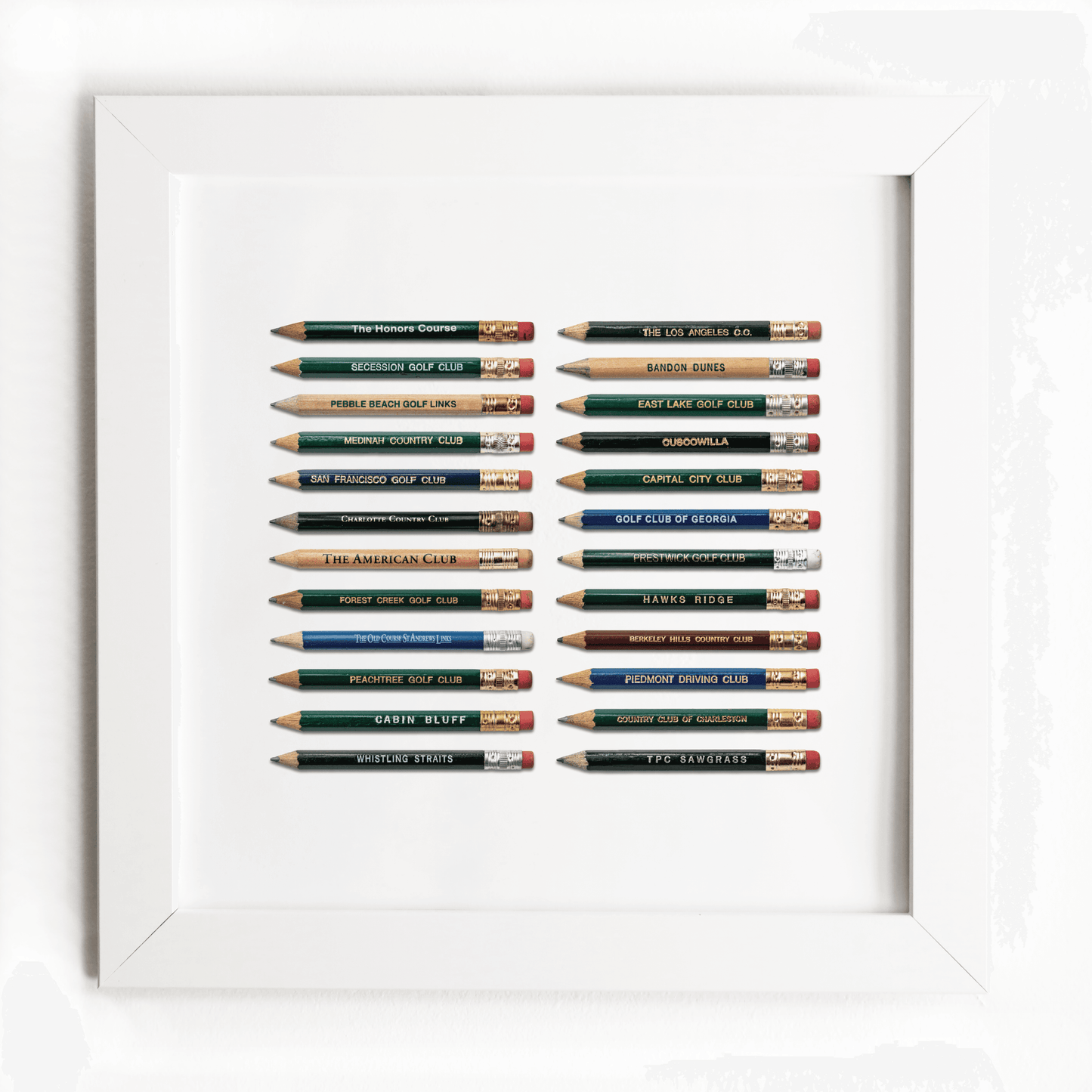 The Golf Pencil Collection