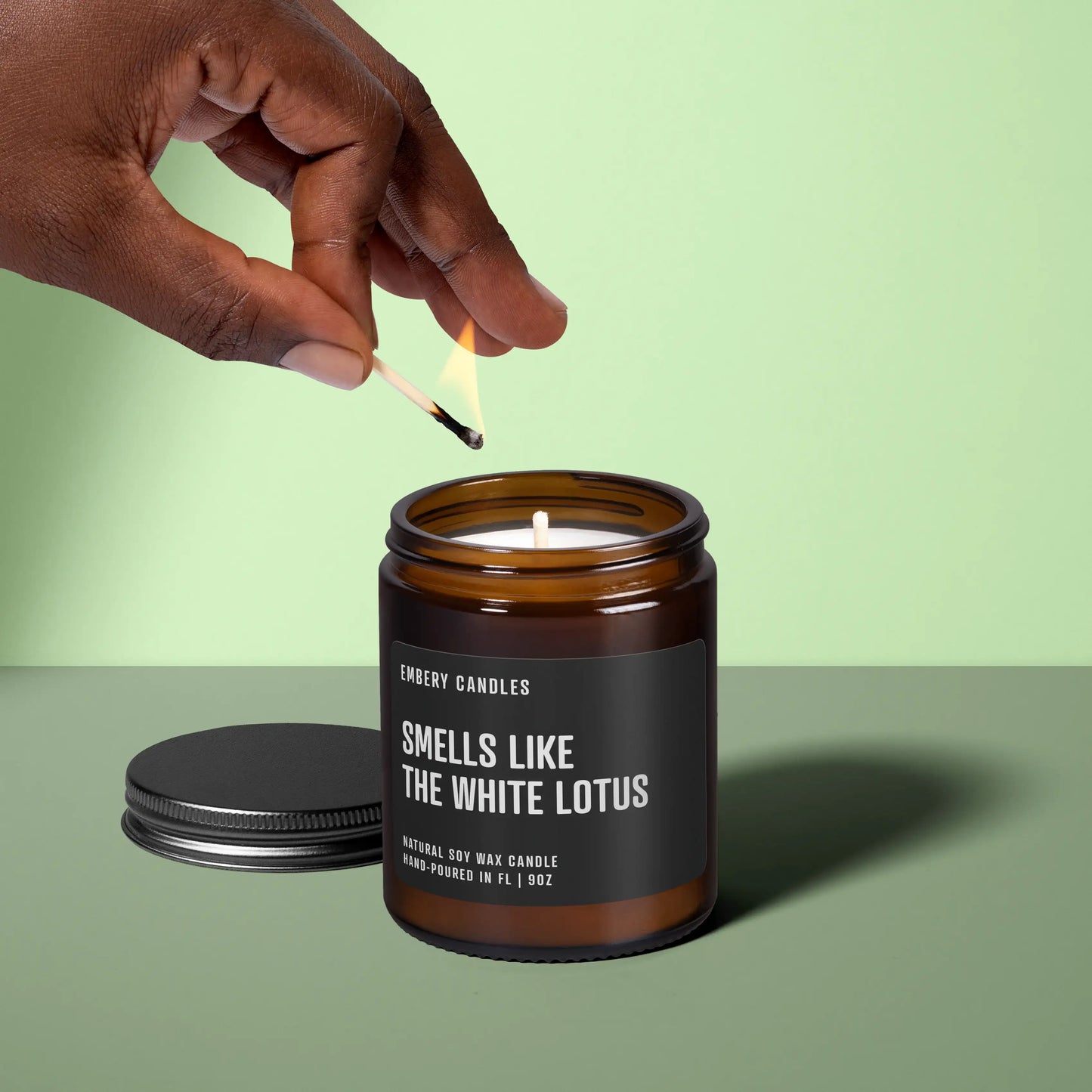 Smells Like The White Lotus | Soy Wax Scented Candle