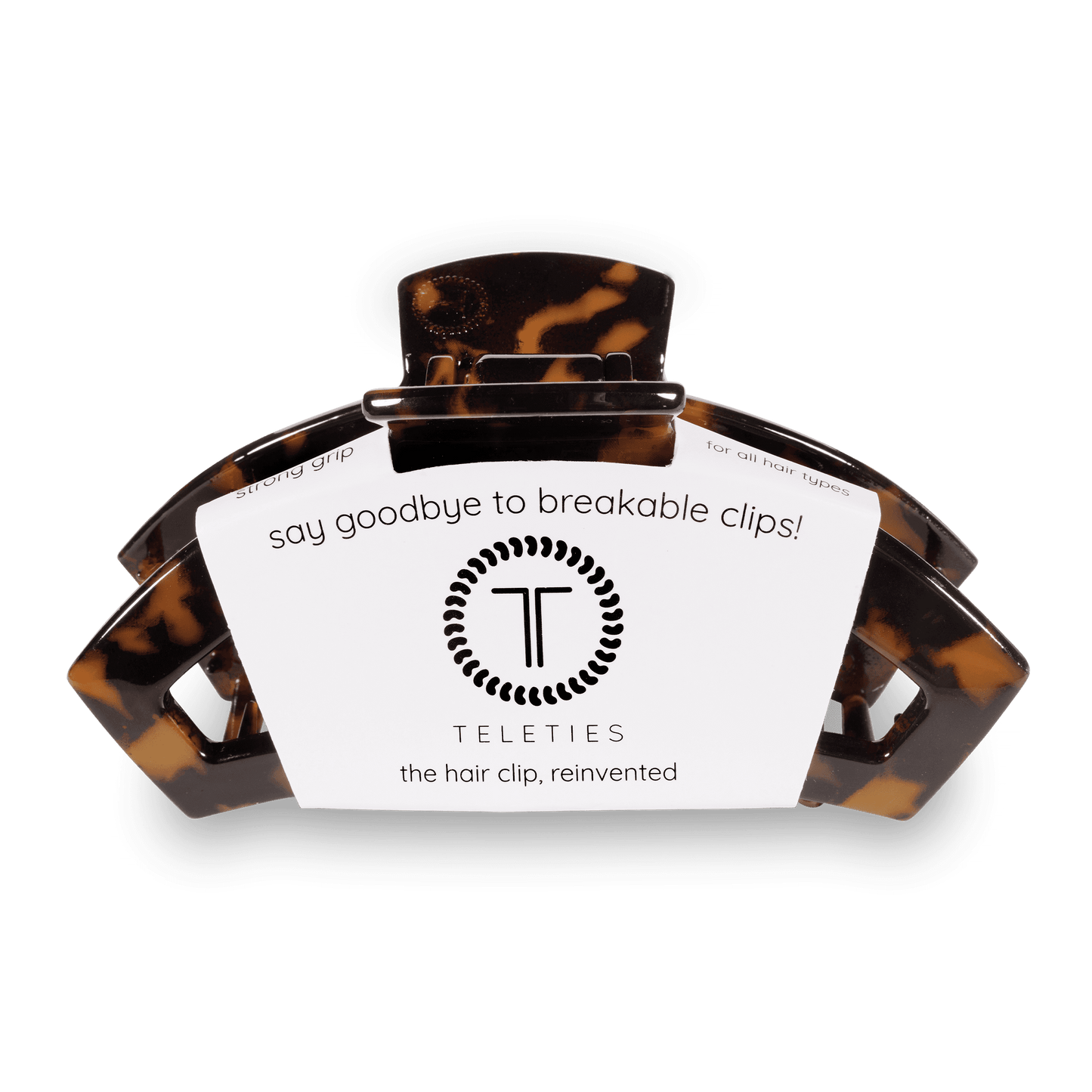 Open Tortoise Large Hair Clip