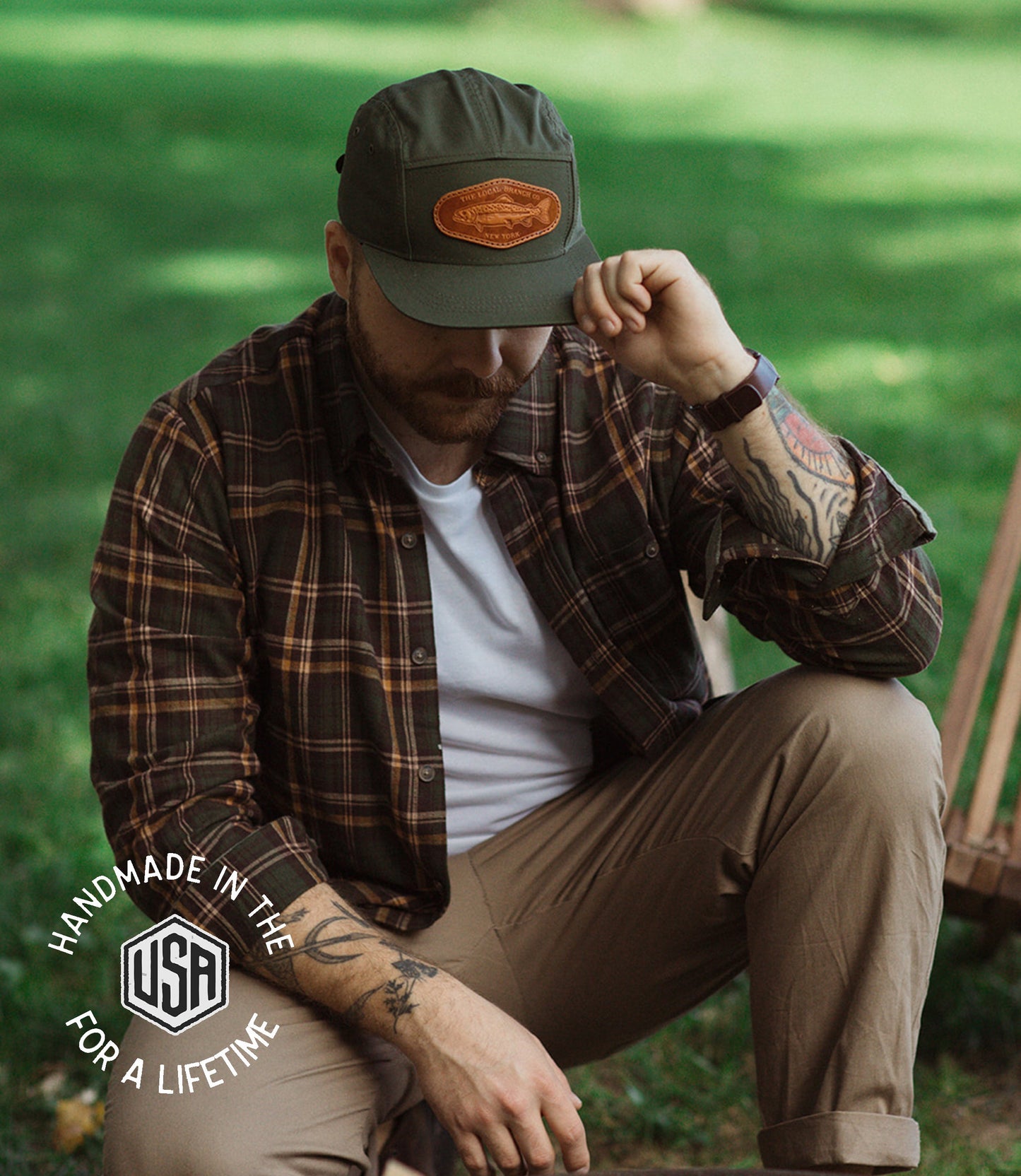 Camp Hat - Trout  - USA Made