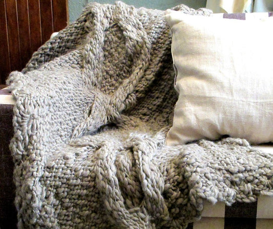 Penelope Grey Throw