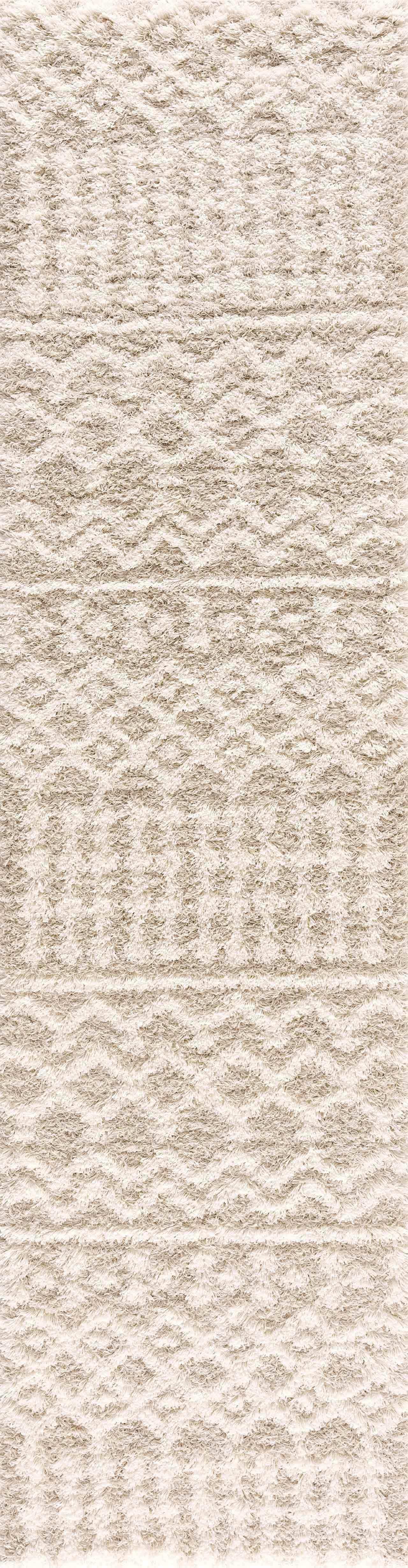 Prompton Cream Plush Area Rug