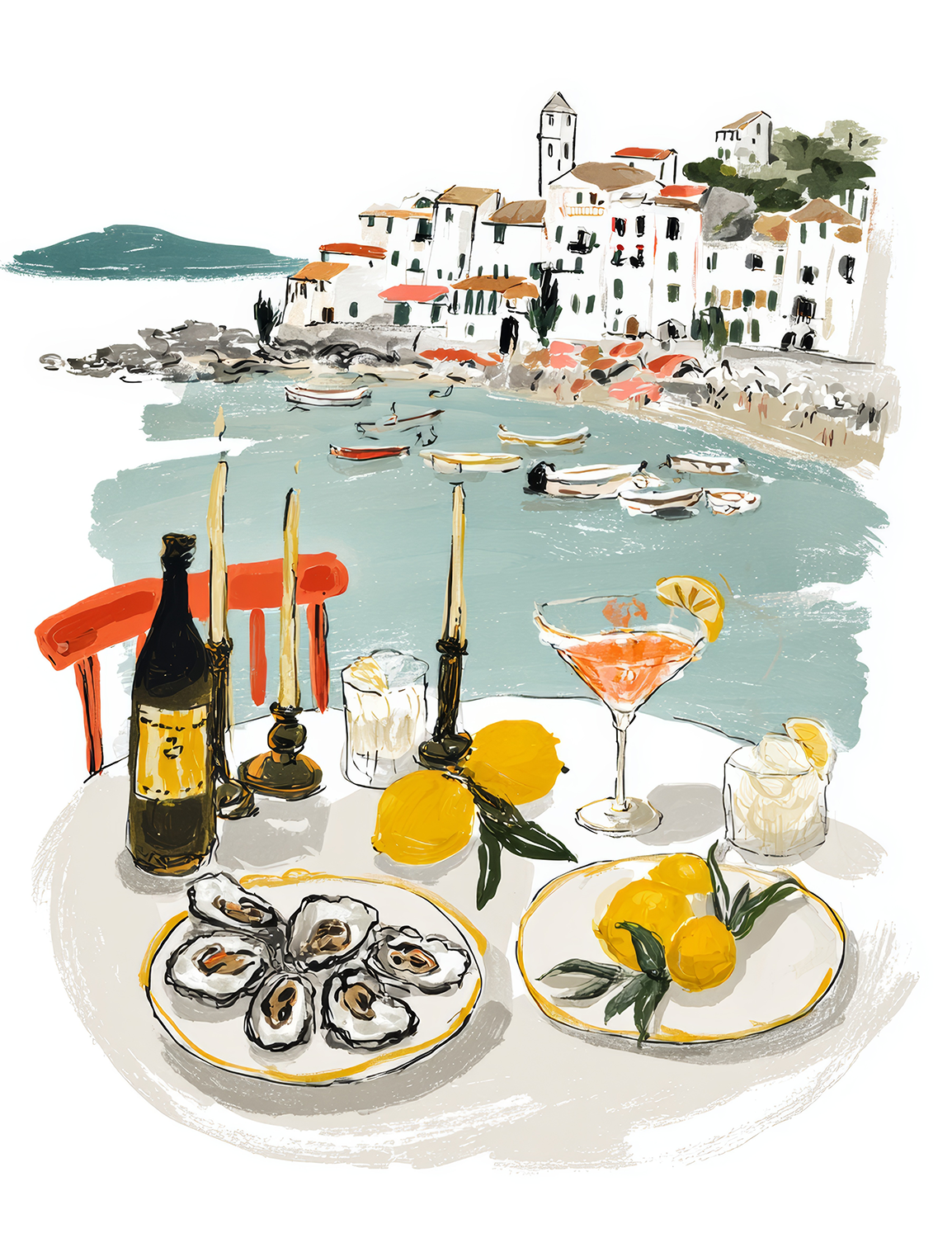 Amalfi Coast Wall Art - 3