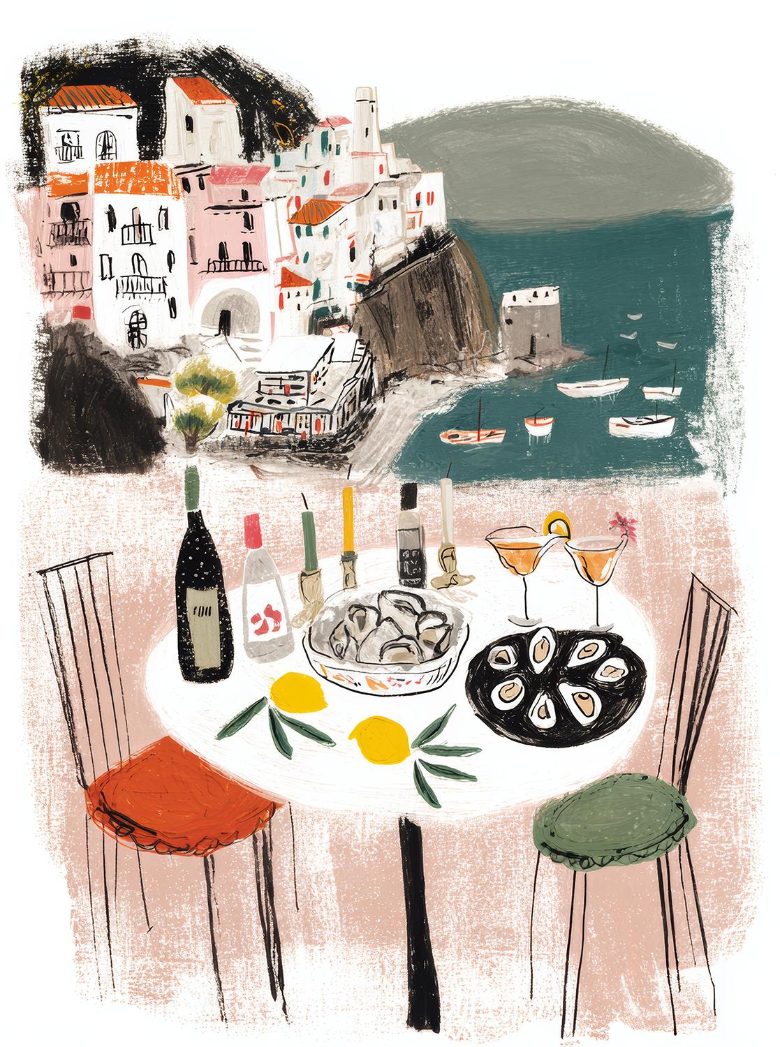 Amalfi Coast Wall Art - 4