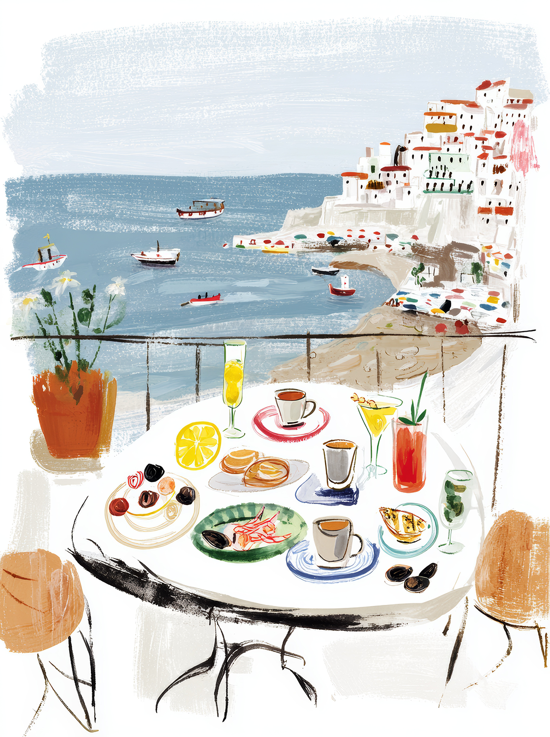 Amalfi Coast Wall Art - 6