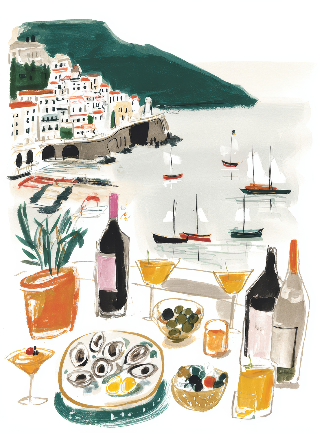 Amalfi Coast Wall Art - 8