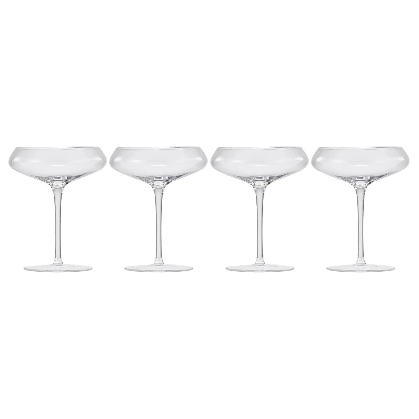 Spritz Champagne Coupe, Cocktail Glassware, Set of 4