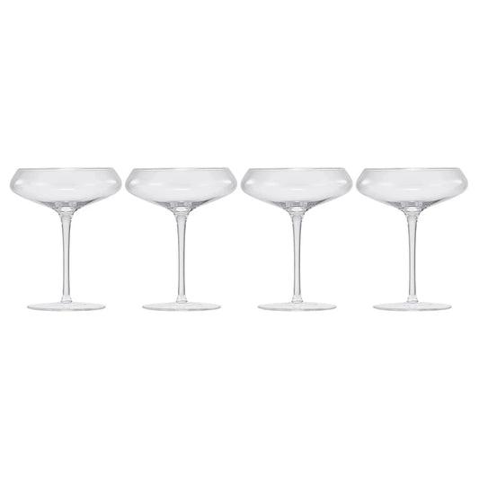 Spritz Champagne Coupe, Cocktail Glassware, Set of 4