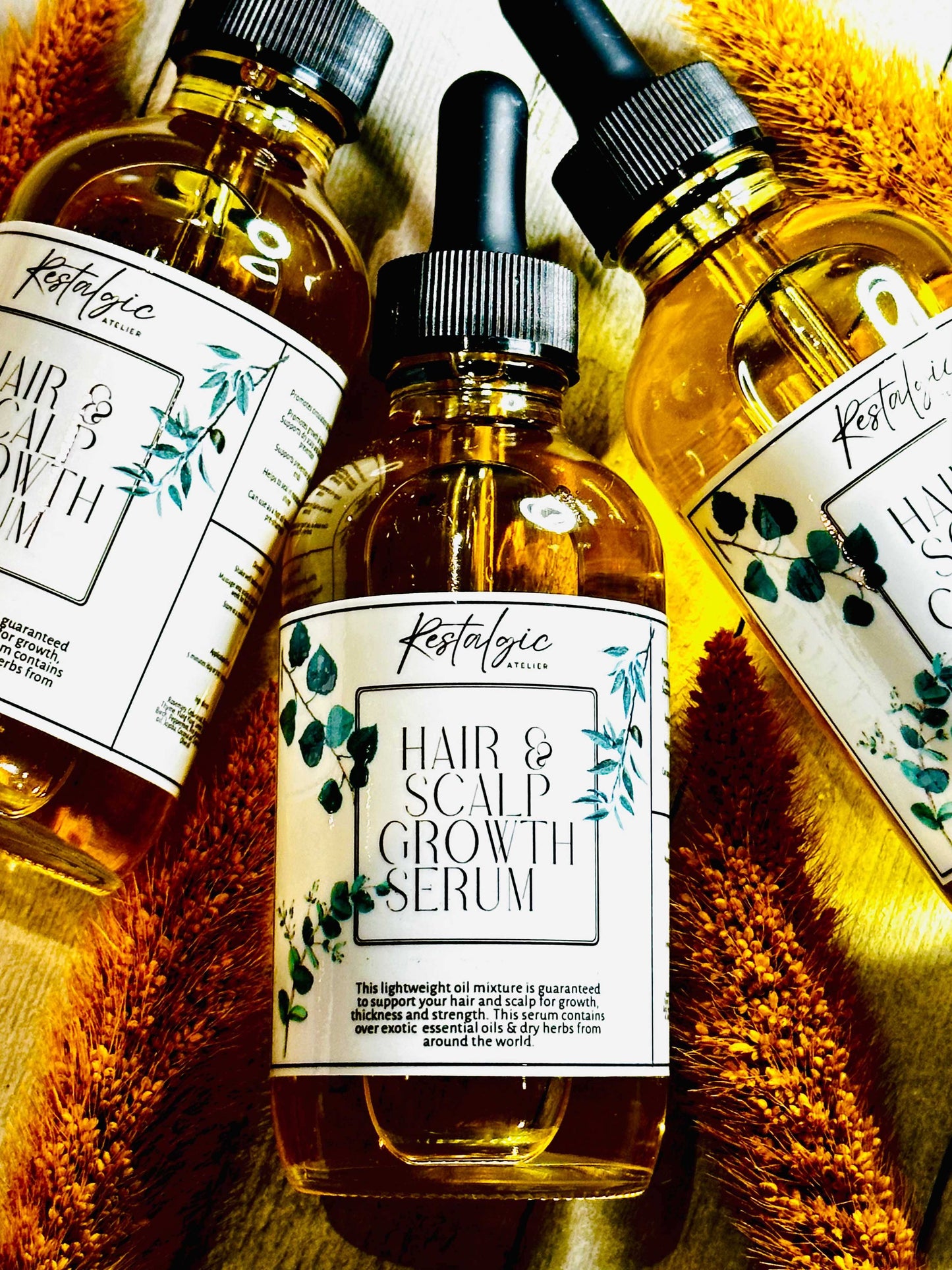 Unlock Your Hair's Full Potential with our Nourishing Hair and Scalp Growth Serum!