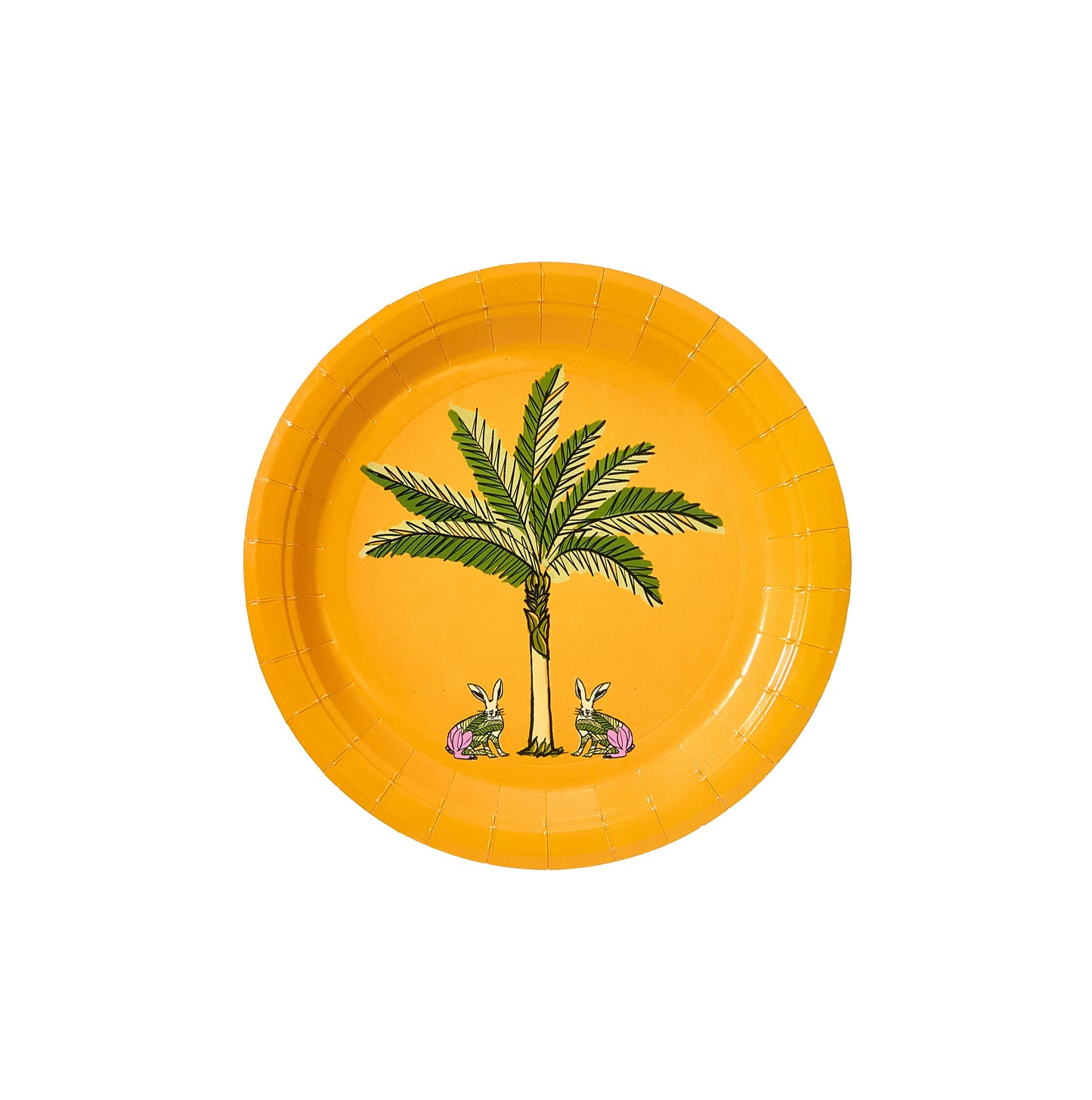 Coniglio Bunnies Dessert Paper Plate 8 pack