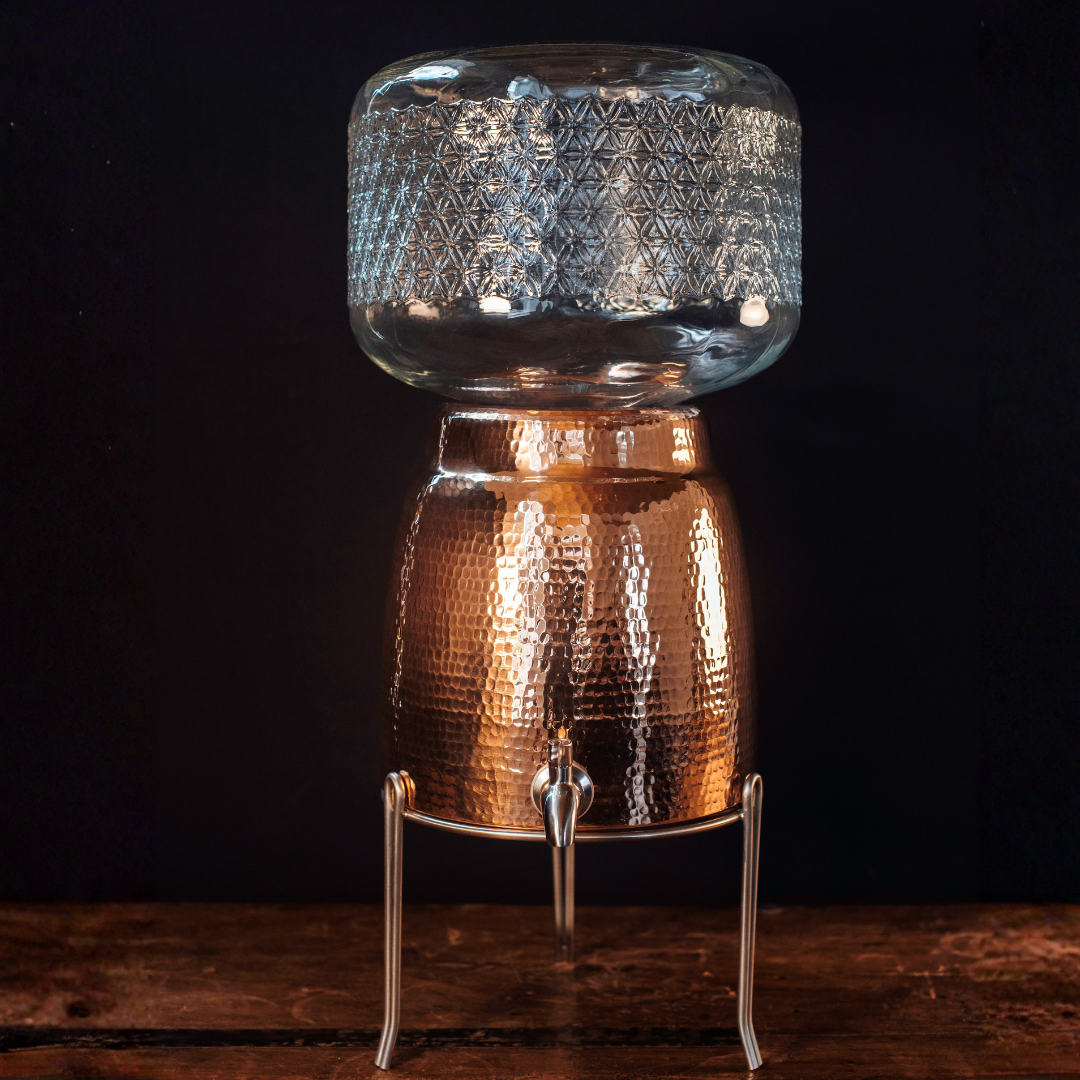 Niagara Copper Water Dispenser with Lid