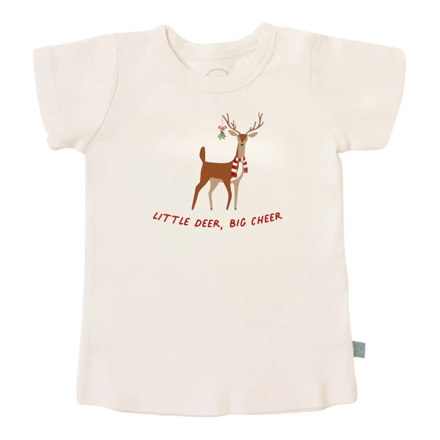graphic tee | little deer big cheer