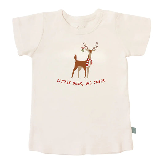 graphic tee | little deer big cheer