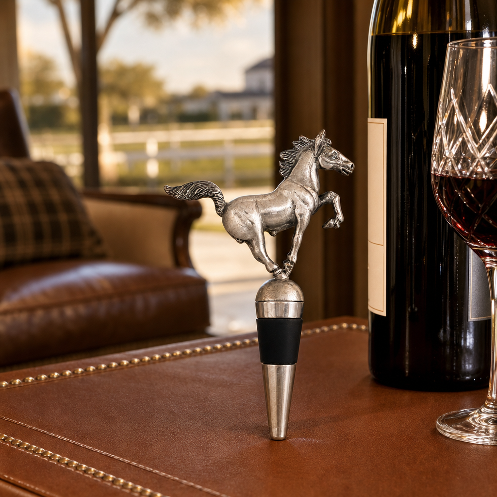 Thoroughbred Bottle Stopper