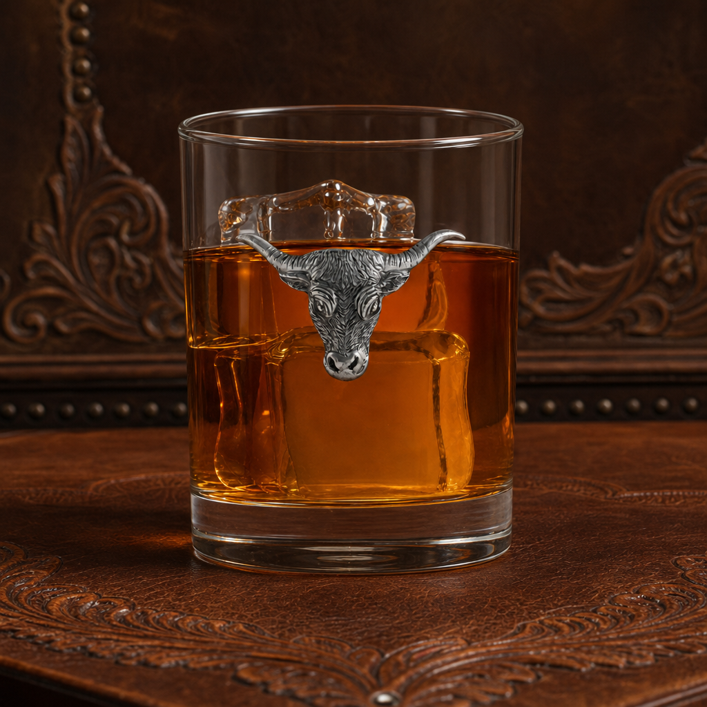 Long Horn Double Old Fashion Bar Glass