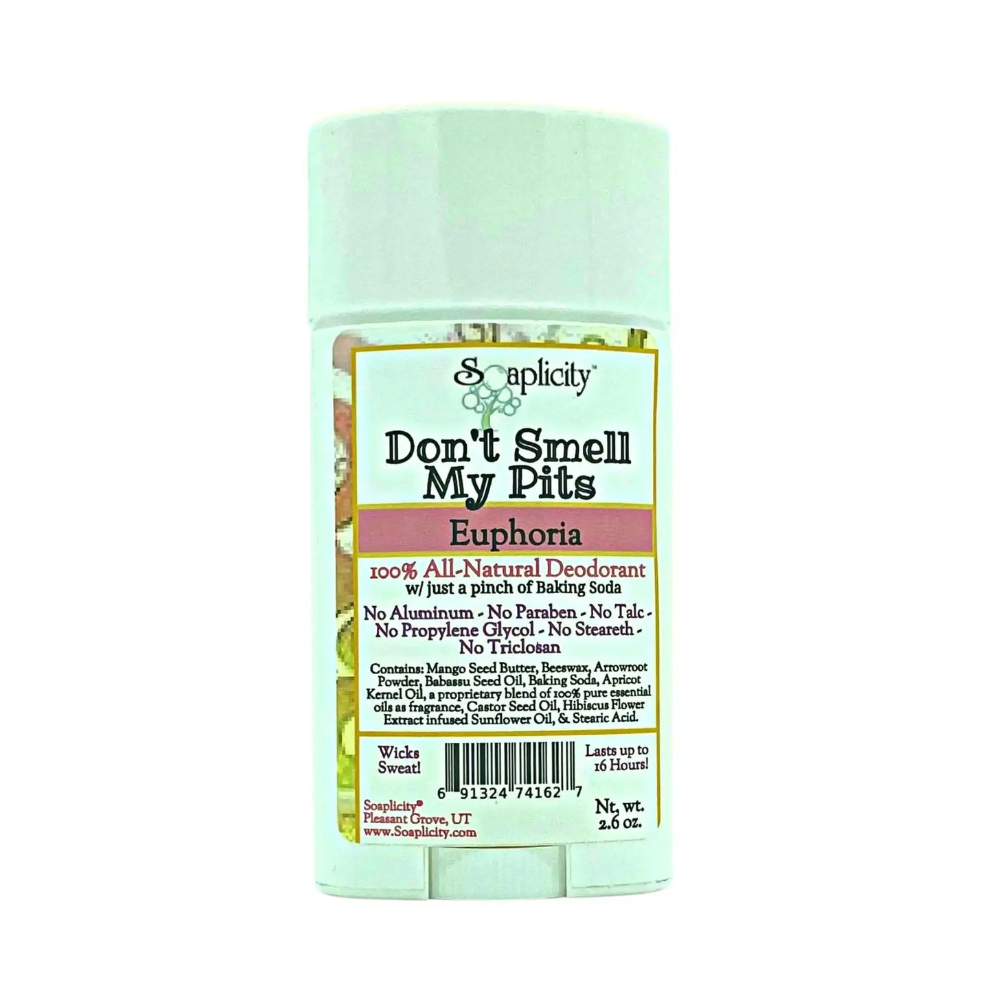 Don't Smell My Pits Natural Deodorant - Euphoria