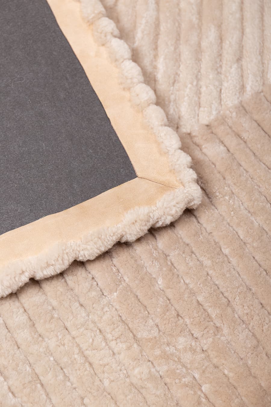 WEEKEND - Kilim Beige Shearling Rug