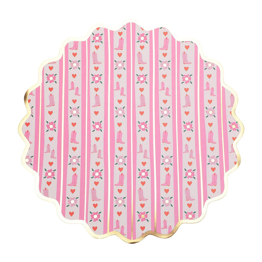 Boot Scoot Blooms Placemats (10 count)