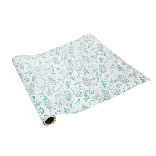 "Game Day Goals" Paper Table Runner (25 ft, cut to fit)