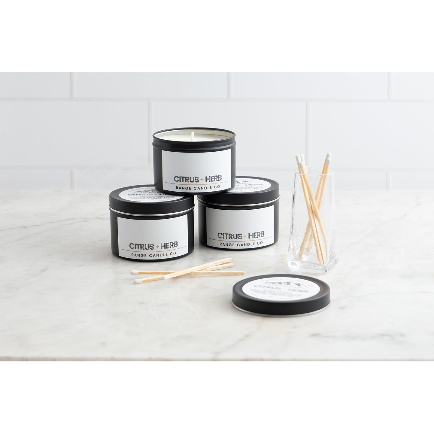 Citrus + Herb Soy Candle