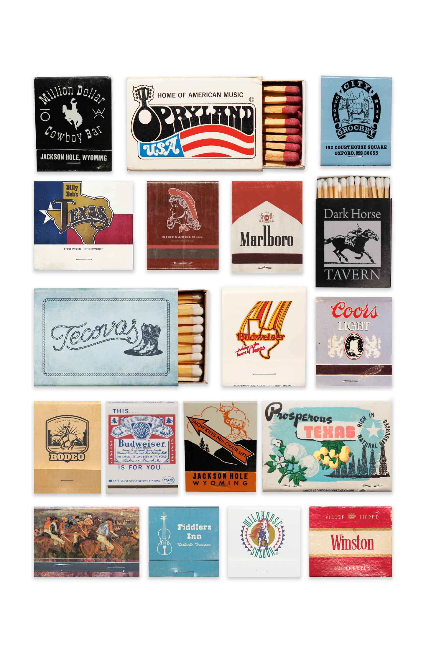 Western Collage Poster