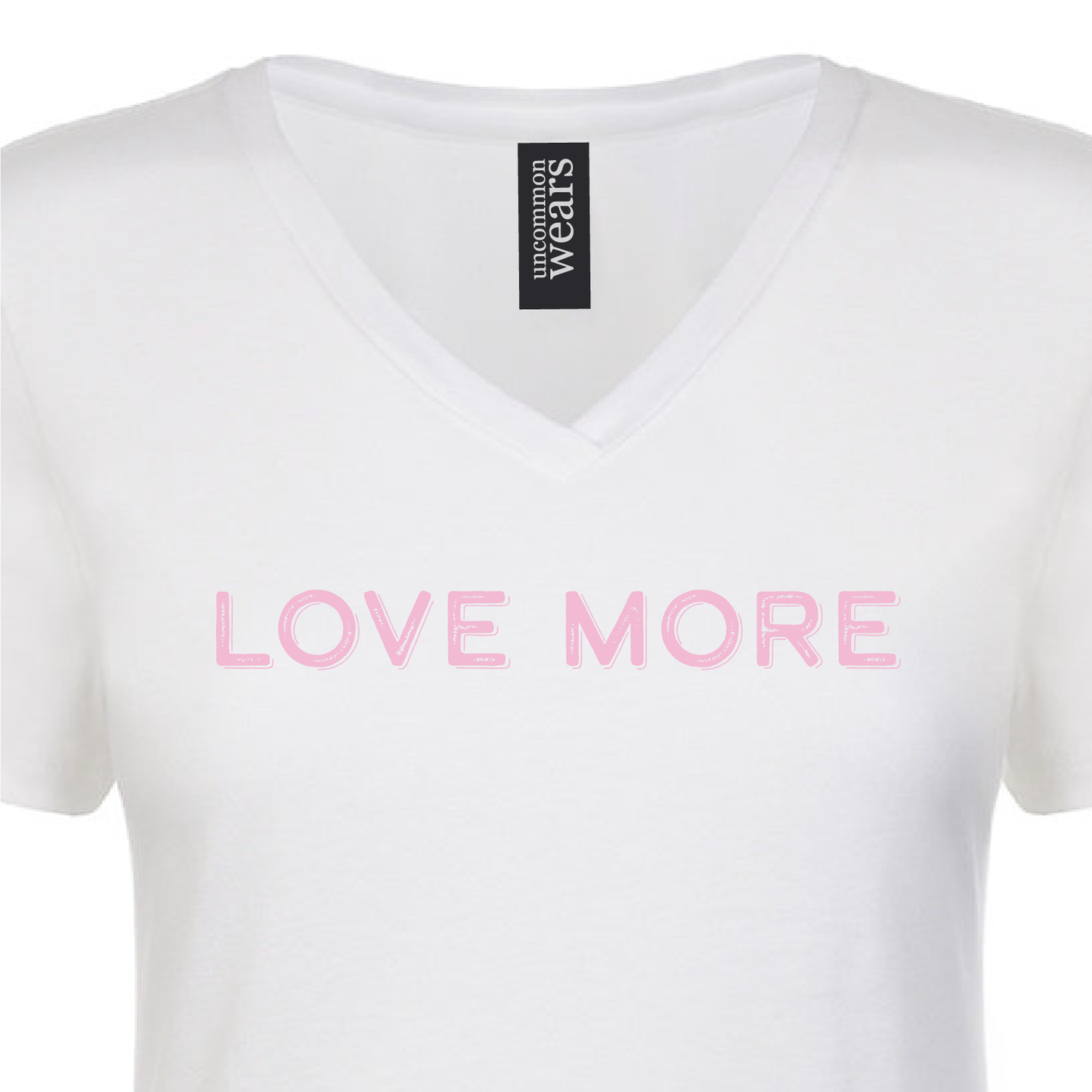 Love More White T-Shirt - 067
