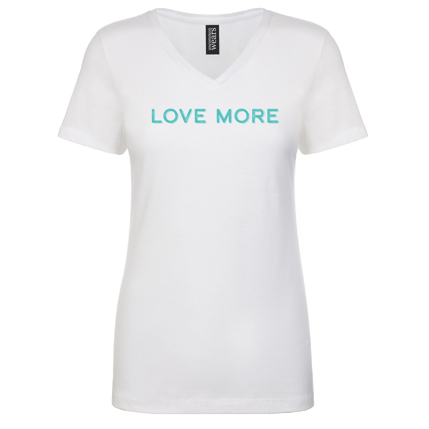 Love More White T-Shirt - 034