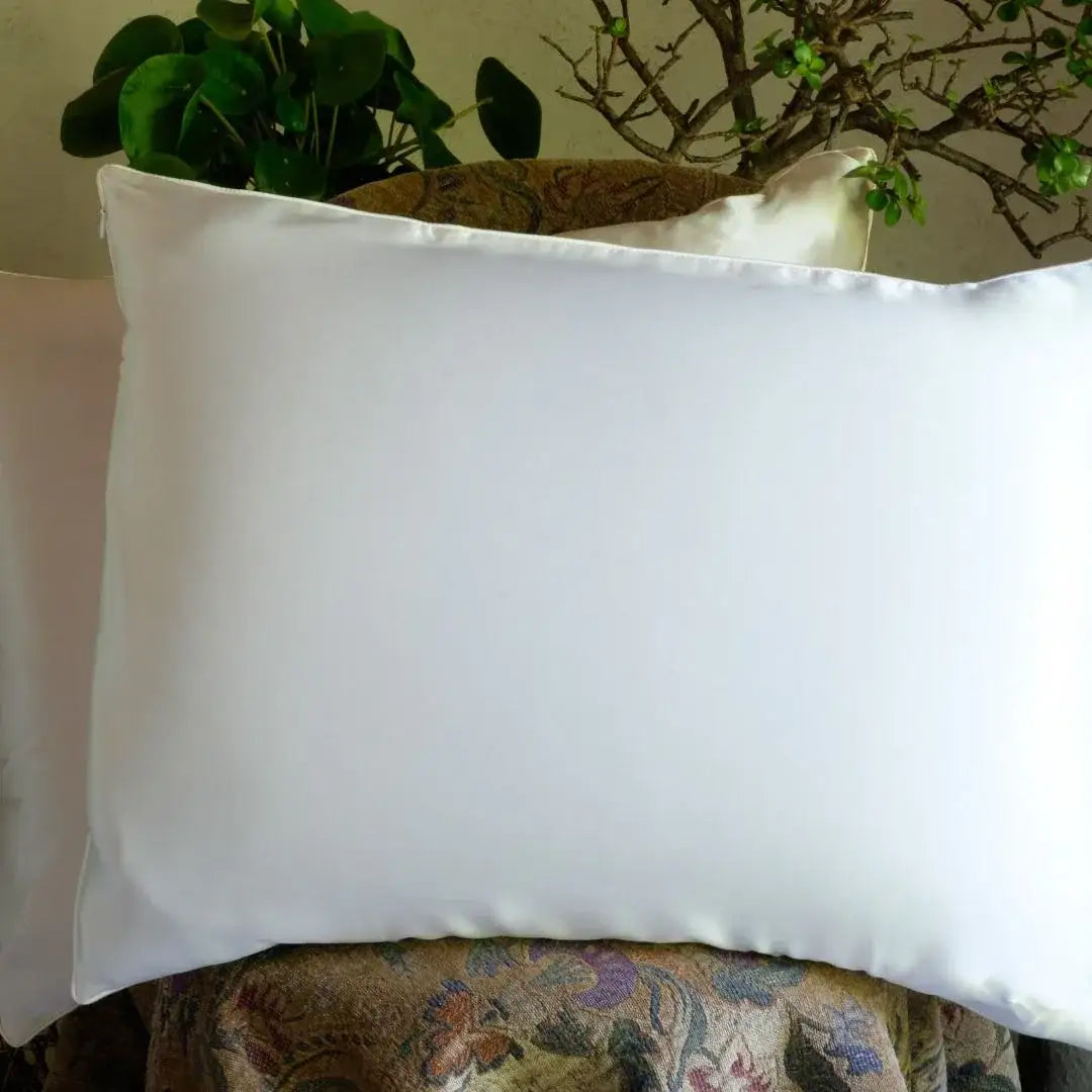 Charmeuse Silk Pillowcase with Mulberry Silk Filling