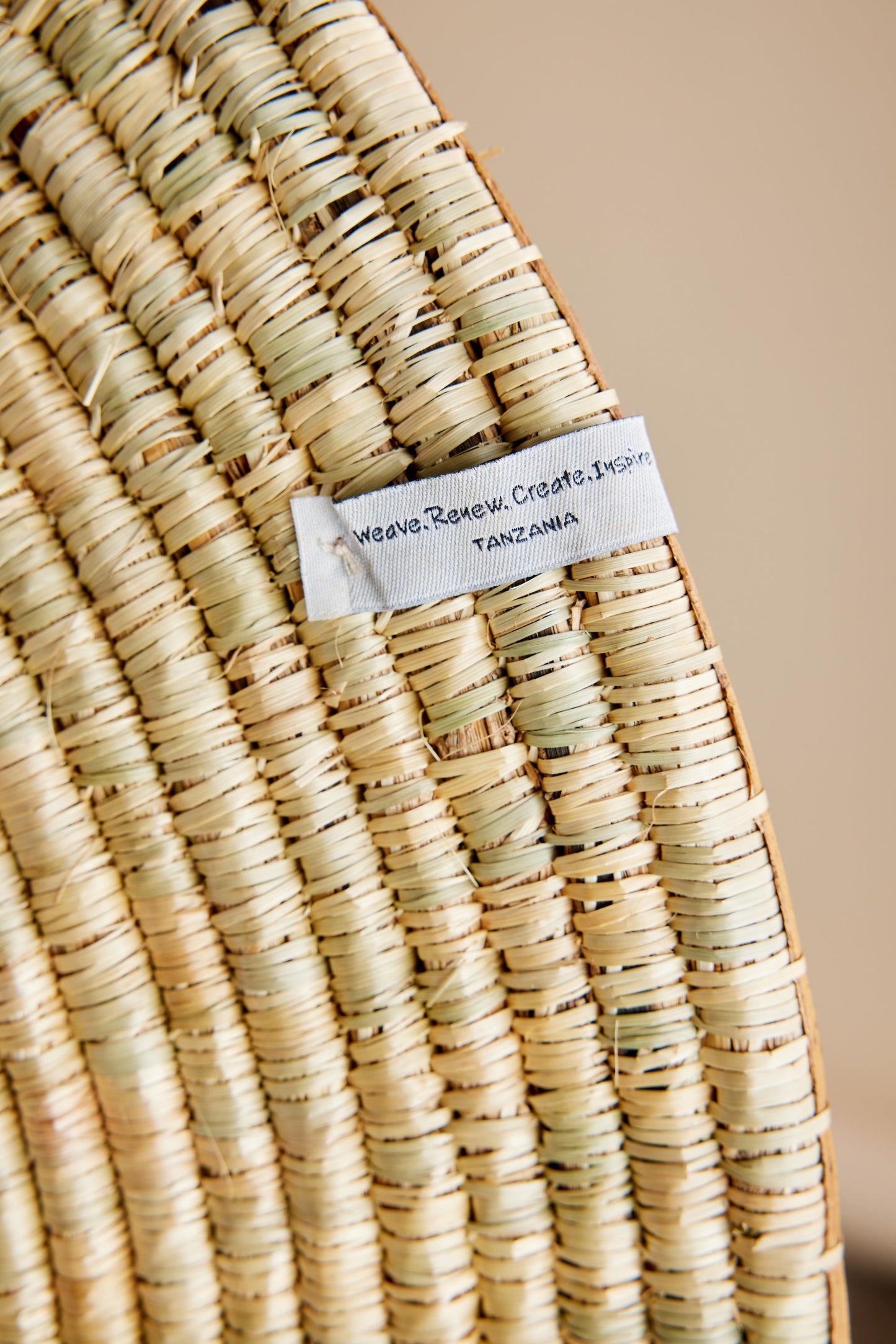 Moja Orange Wall Basket