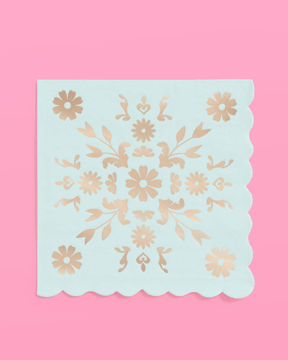 Tea Time Napkins - 24 foil napkins