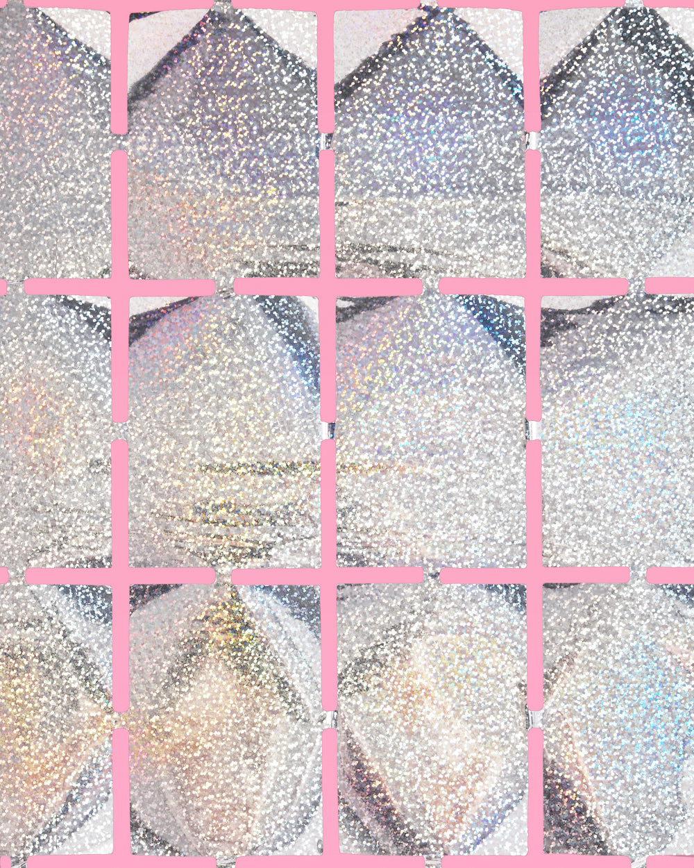 Shimmer Curtain - square foil curtain