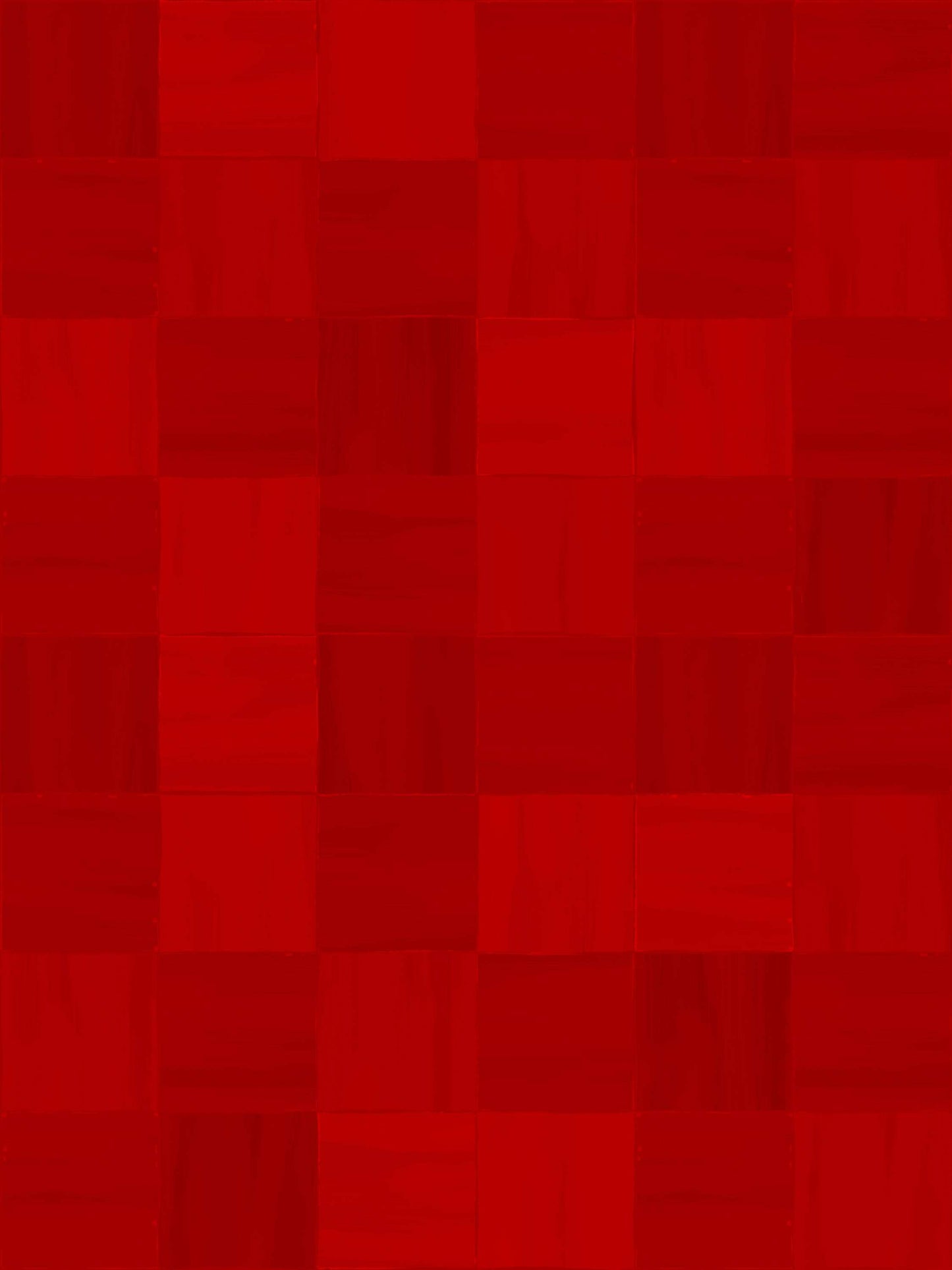 Zellige Wallpaper, red