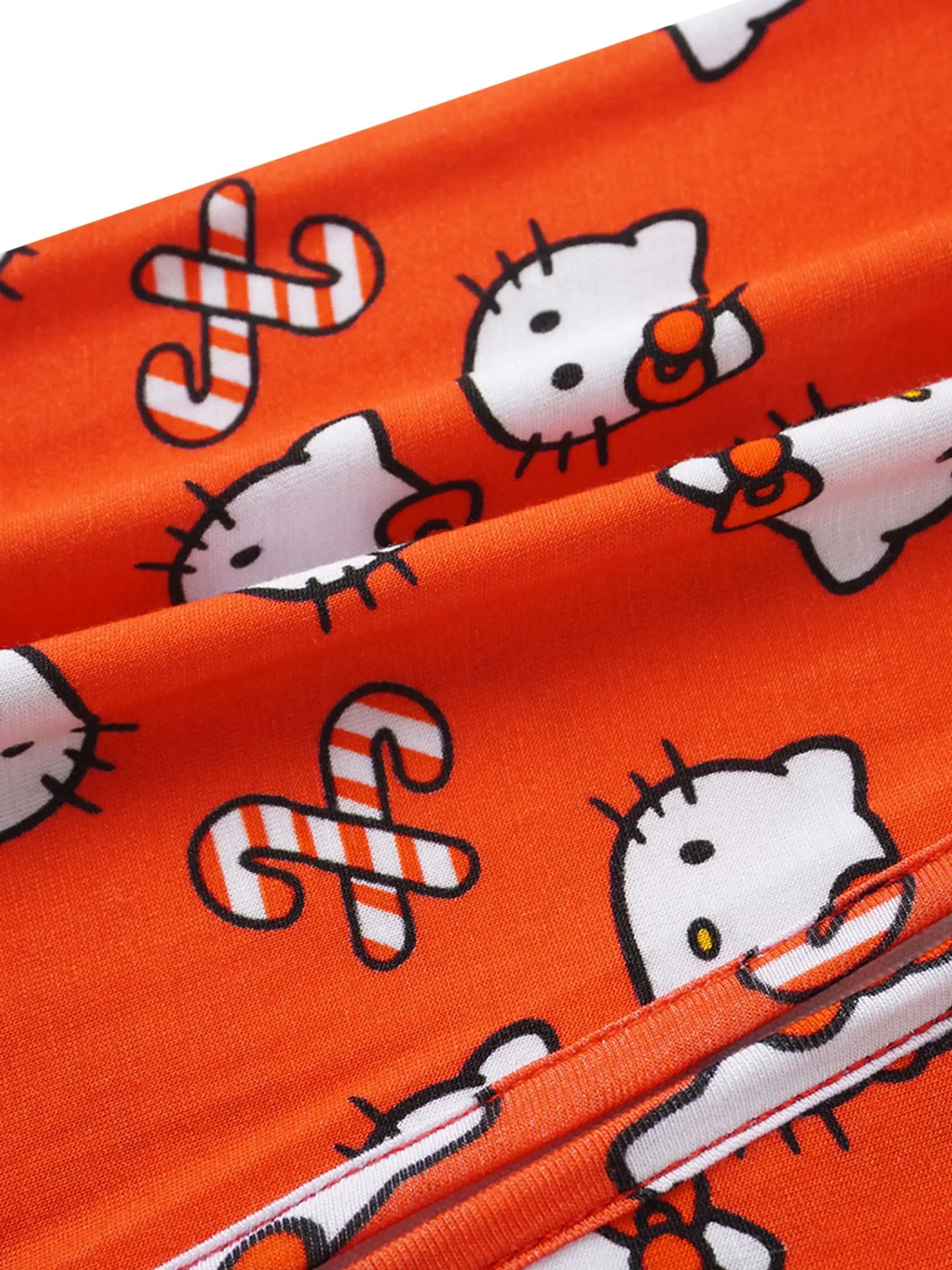 PoshTOT Sanrio Hello Kitty Red Bamboo Baby Convertible Zippy Romper