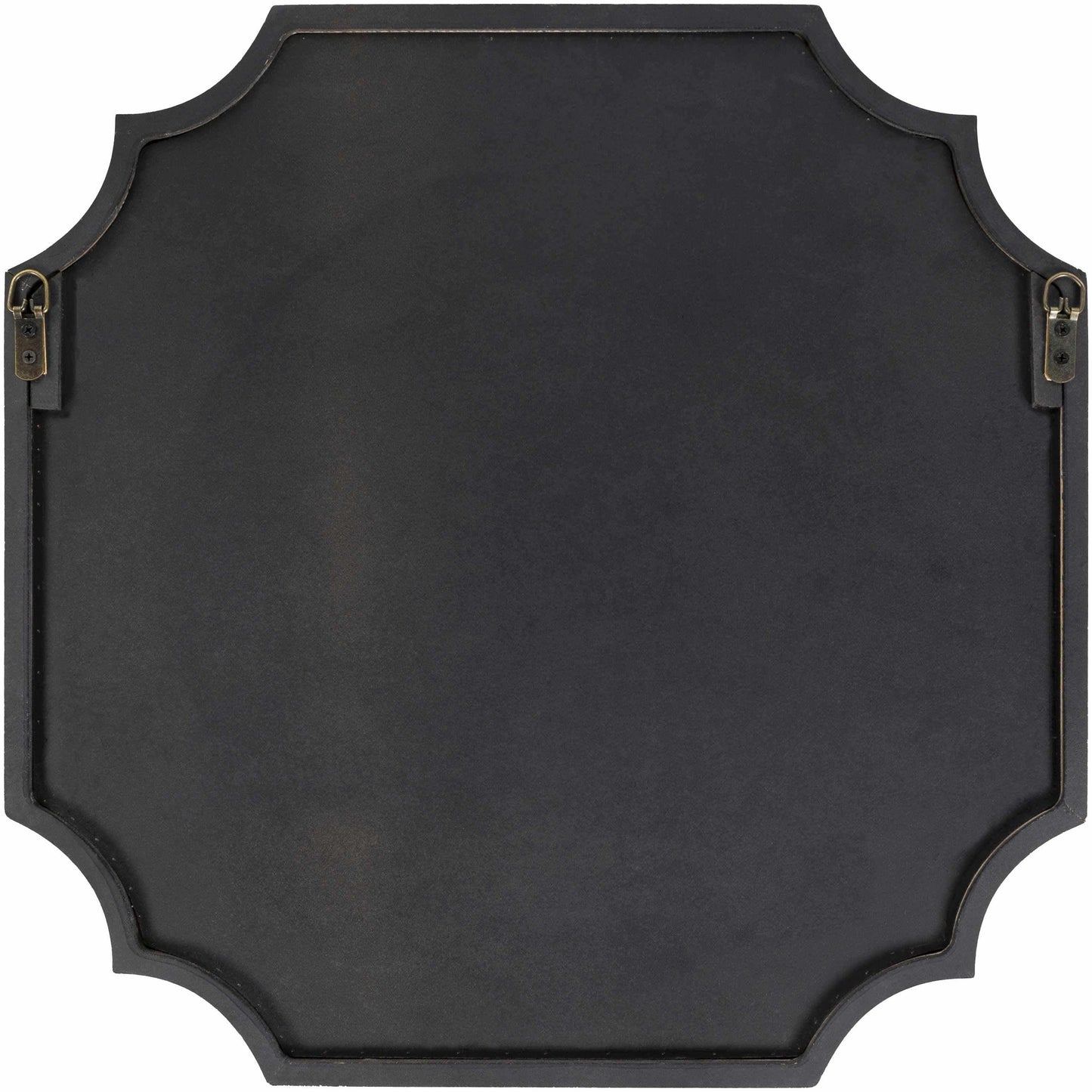 Abangay Gold Contemporary Wood Frame Mirror - Clearance
