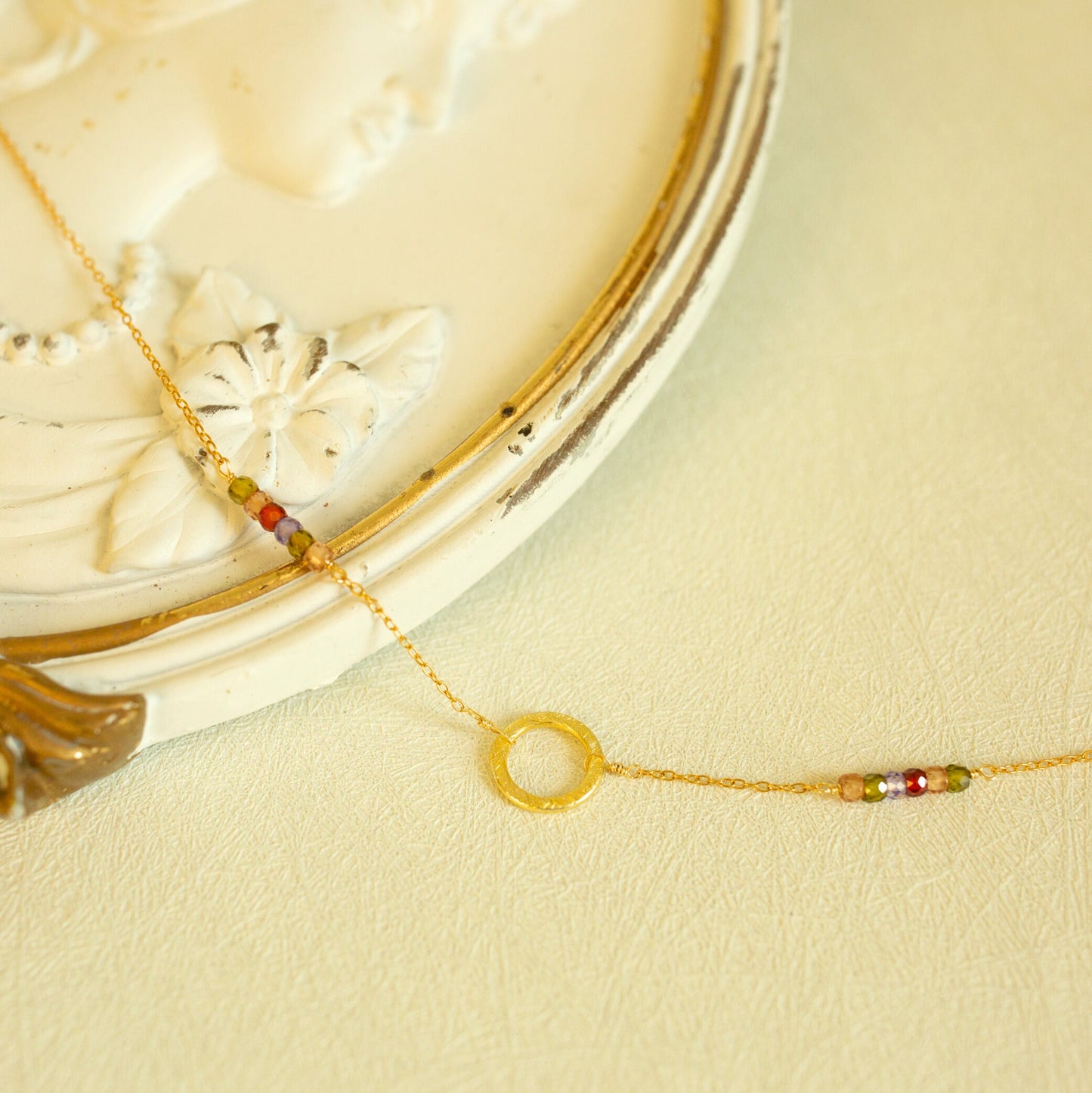 Rainbow Solara Necklace
