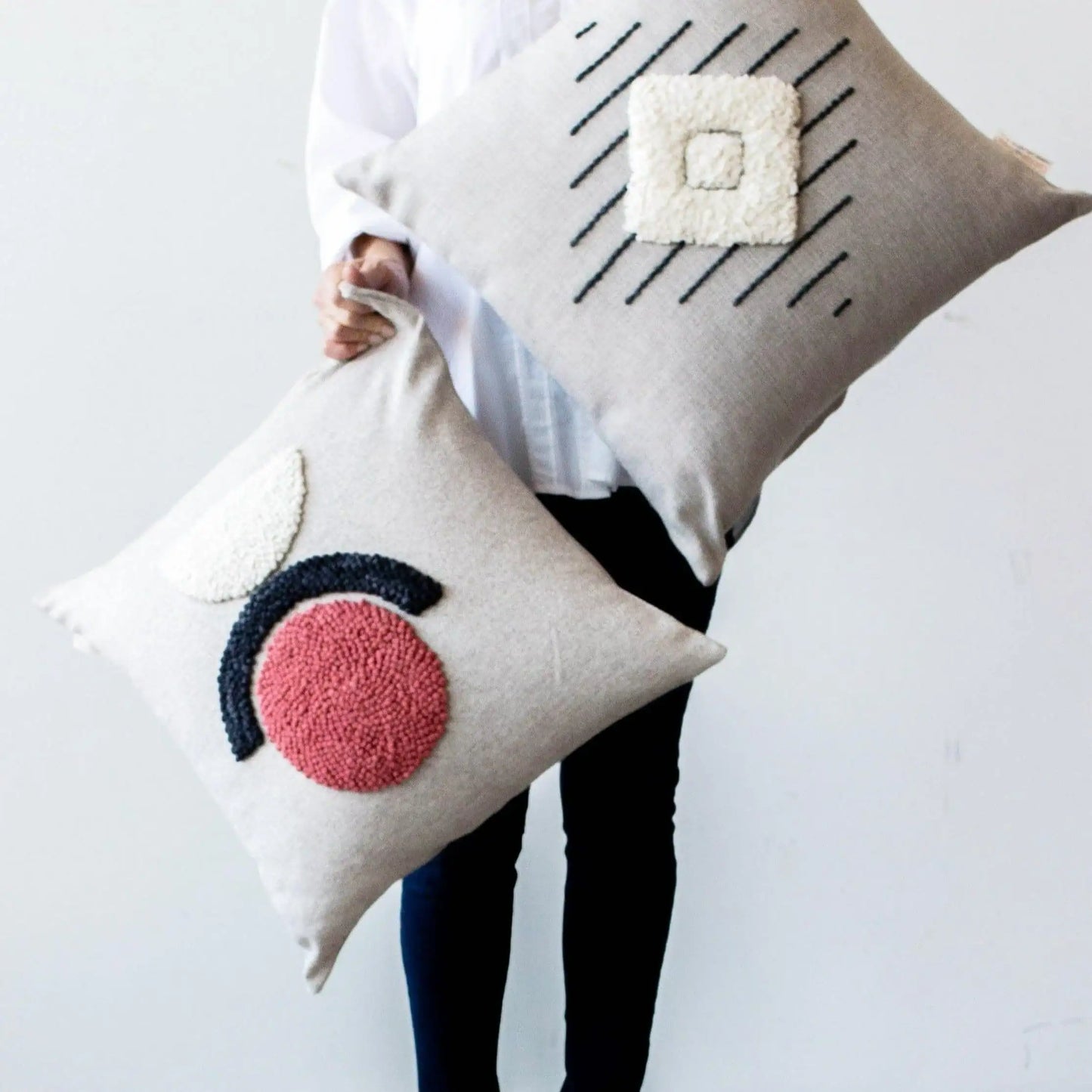 AfriScandi Sunrise Throw Pillow